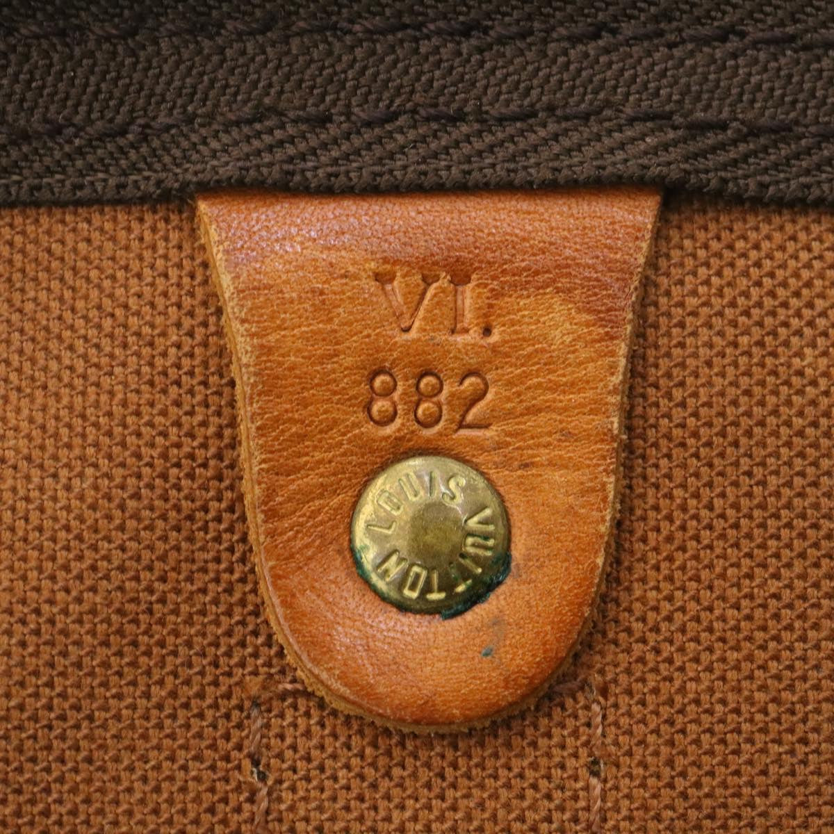 LOUIS VUITTON Monogram Keepall 50 Boston Bag M41426 LV lt285
