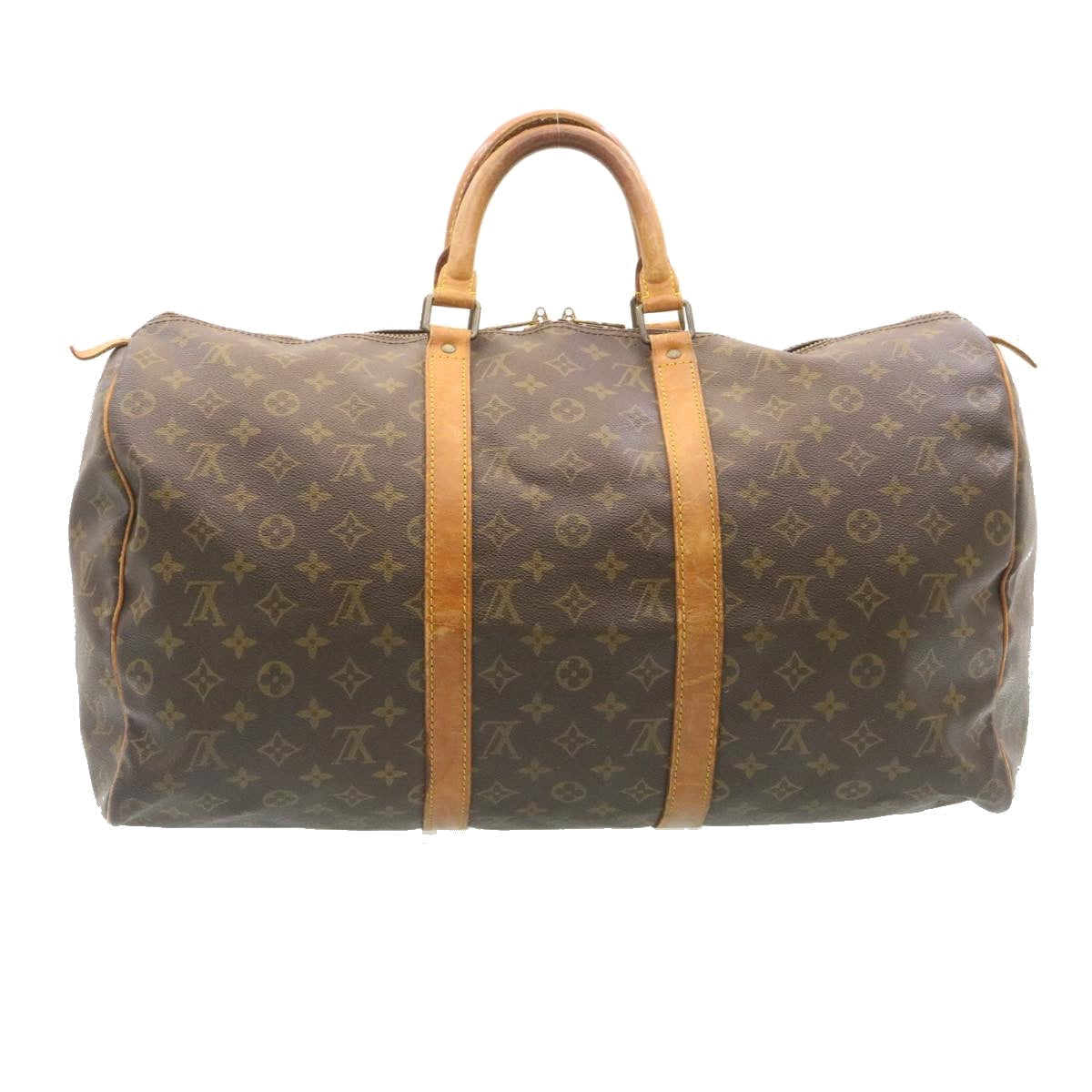LOUIS VUITTON Monogram Keepall 50 Boston Bag M41426 LV lt285