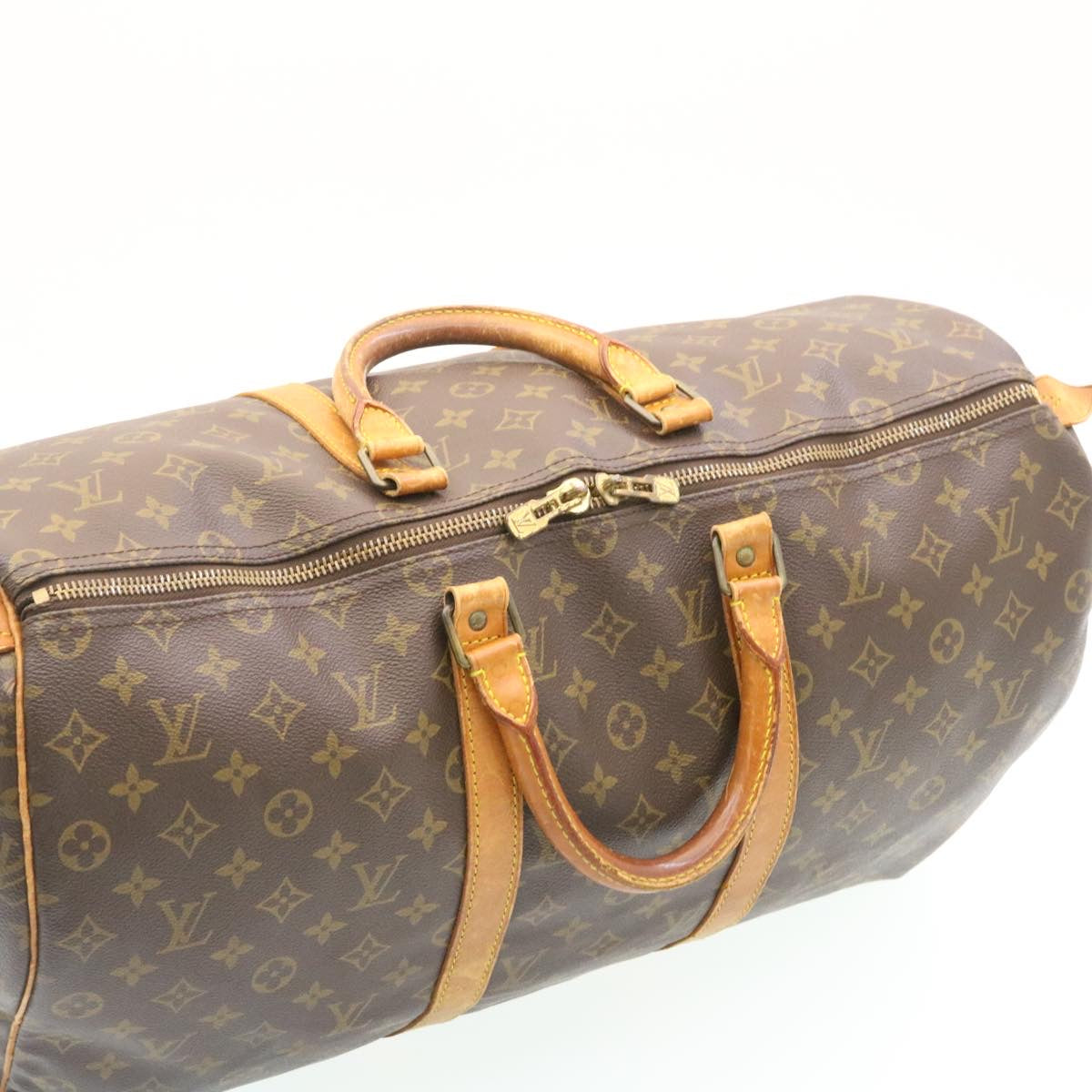LOUIS VUITTON Monogram Keepall 50 Boston Bag M41426 LV lt285