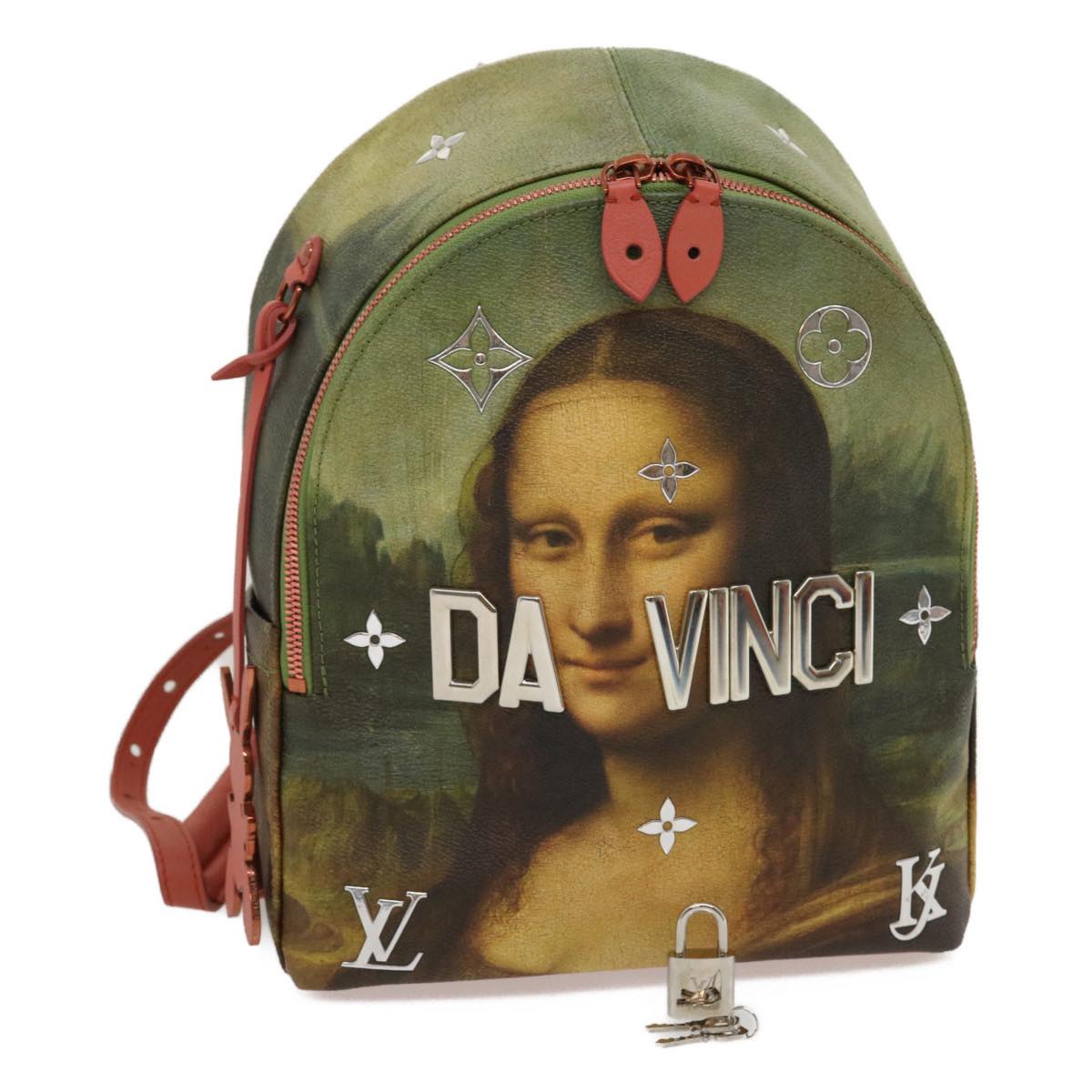 LOUIS VUITTON Masters Collection DaVinci PalmSprings Backpack M43375 67487S