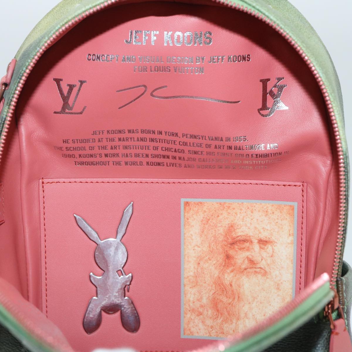 LOUIS VUITTON Masters Collection DaVinci PalmSprings Backpack M43375 67487S