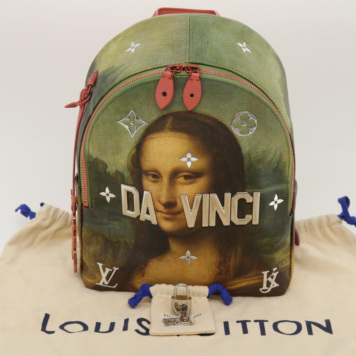 LOUIS VUITTON Masters Collection DaVinci PalmSprings Backpack M43375 67487S