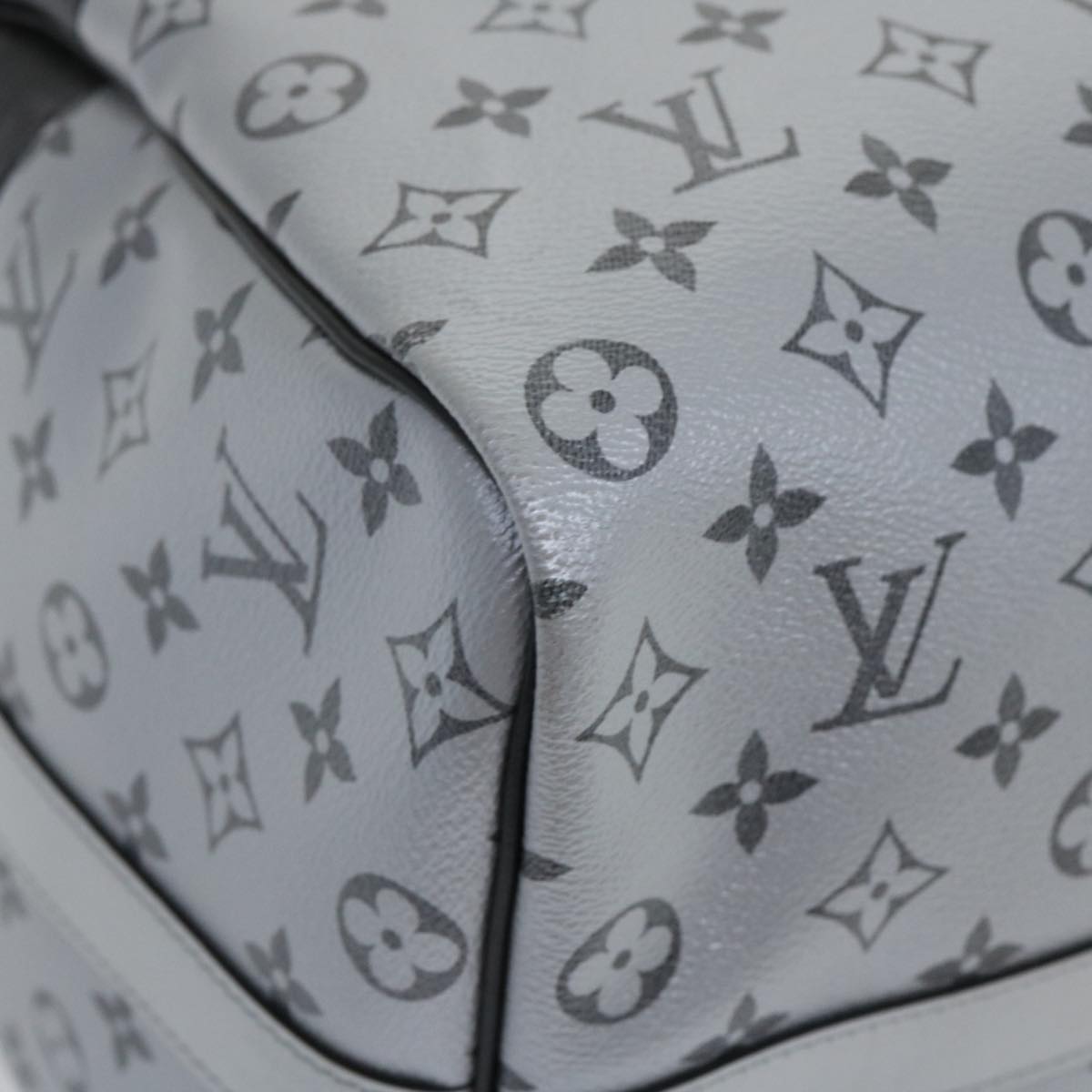LOUIS VUITTON Eclipse Split Keepall Bandouliere 50 Boston Bag M43817 67489S