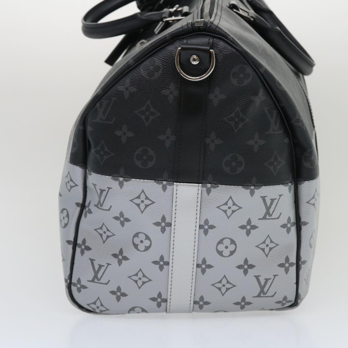 LOUIS VUITTON Eclipse Split Keepall Bandouliere 50 Boston Bag M43817 67489S