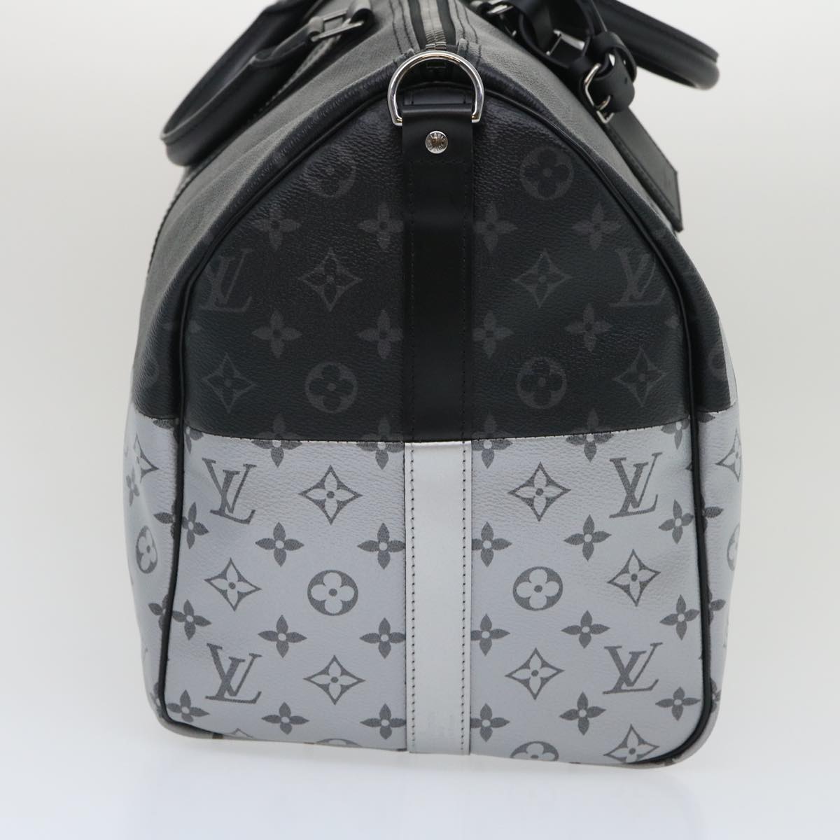 LOUIS VUITTON Eclipse Split Keepall Bandouliere 50 Boston Bag M43817 67489S