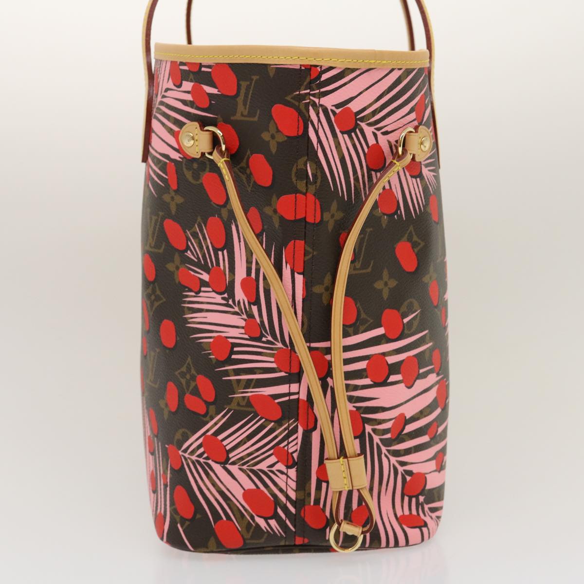 LOUIS VUITTON Monogram Jungle Dot Neverfull MM Tote Bag M41979 LV 67490S