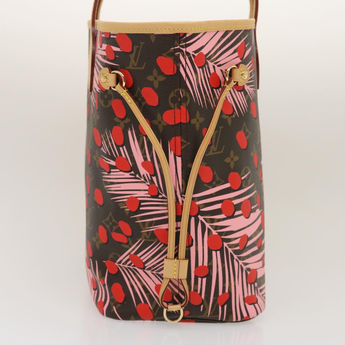 LOUIS VUITTON Monogram Jungle Dot Neverfull MM Tote Bag M41979 LV 67490S