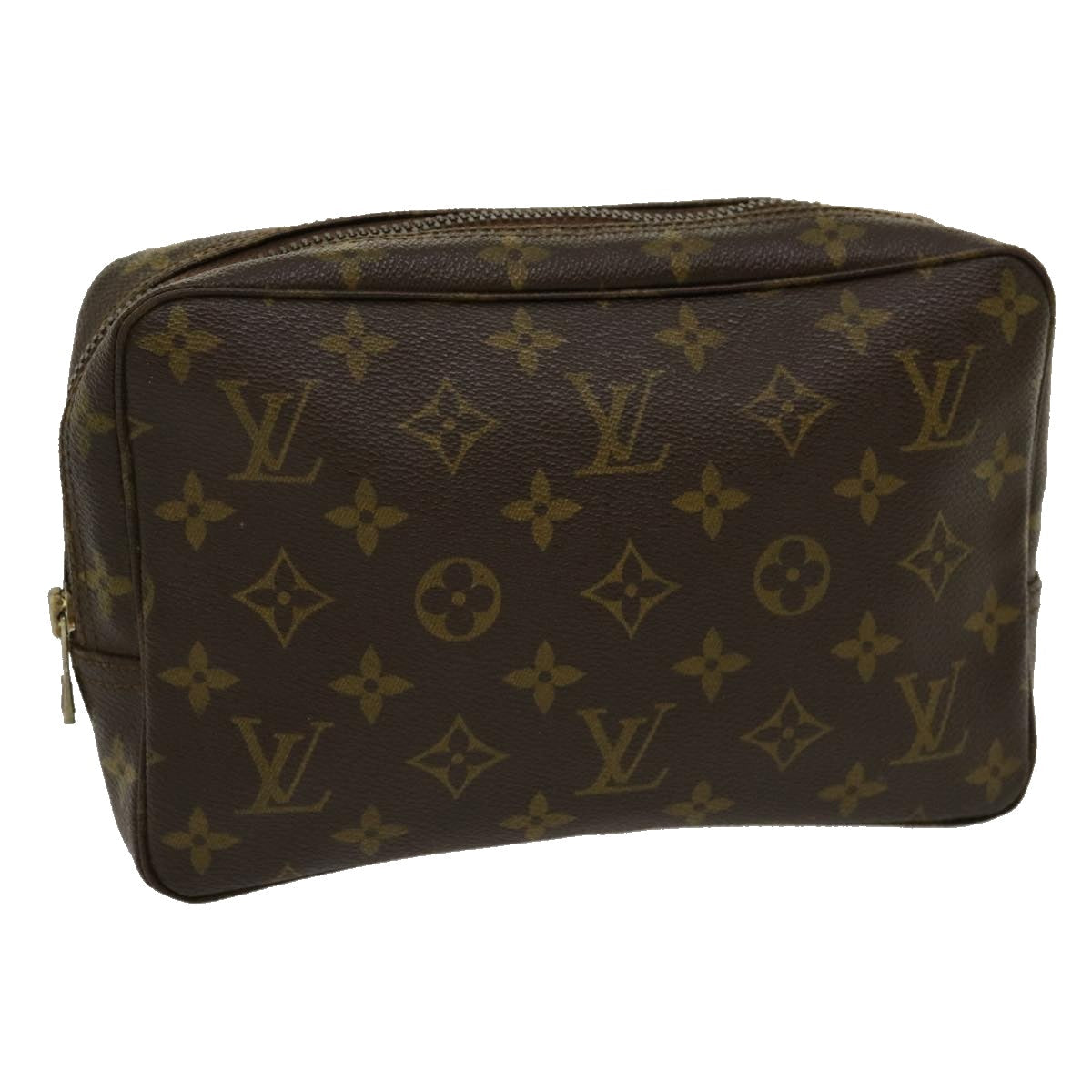 LOUIS VUITTON Monogram Trousse Toilette 23 Clutch Bag M47524 LV lt508