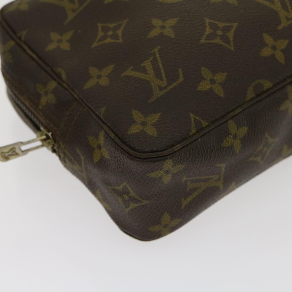 LOUIS VUITTON Monogram Trousse Toilette 23 Clutch Bag M47524 LV lt508