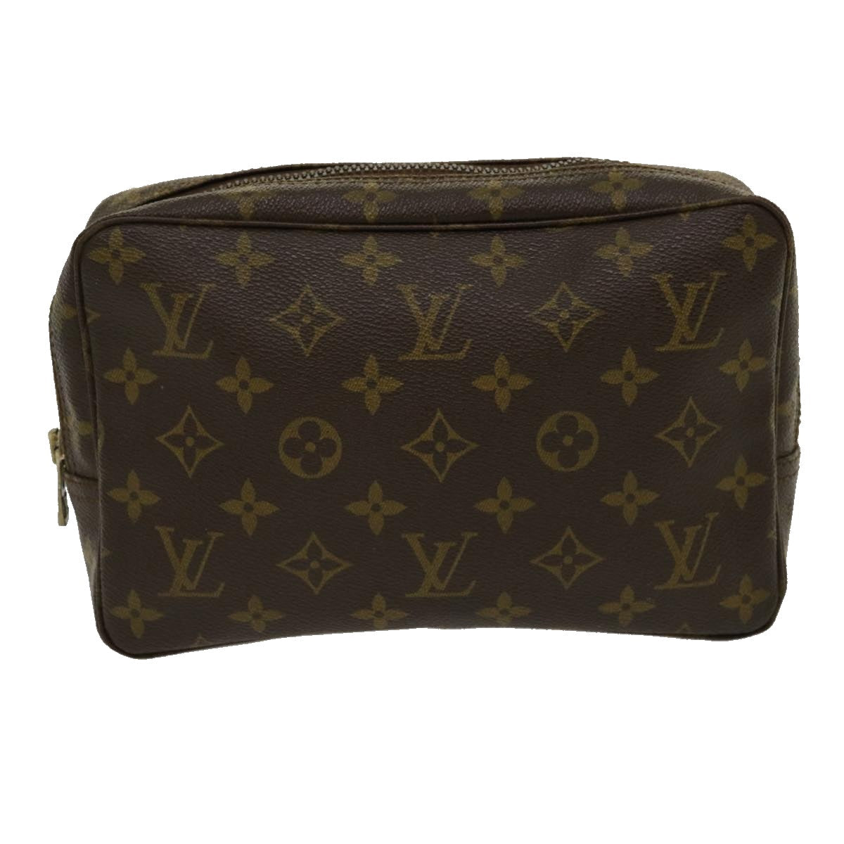 LOUIS VUITTON Monogram Trousse Toilette 23 Clutch Bag M47524 LV lt508