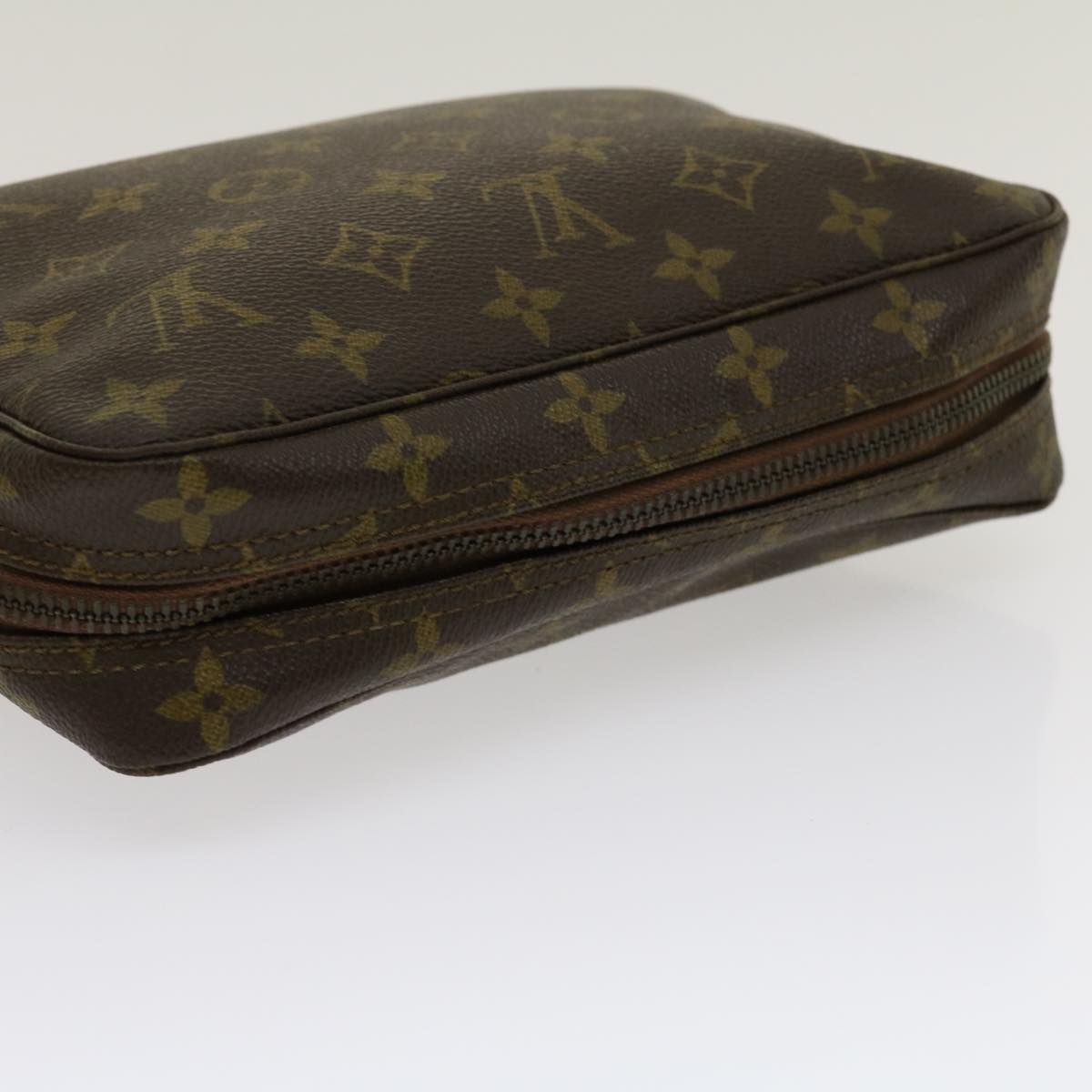LOUIS VUITTON Monogram Trousse Toilette 23 Clutch Bag M47524 LV lt508