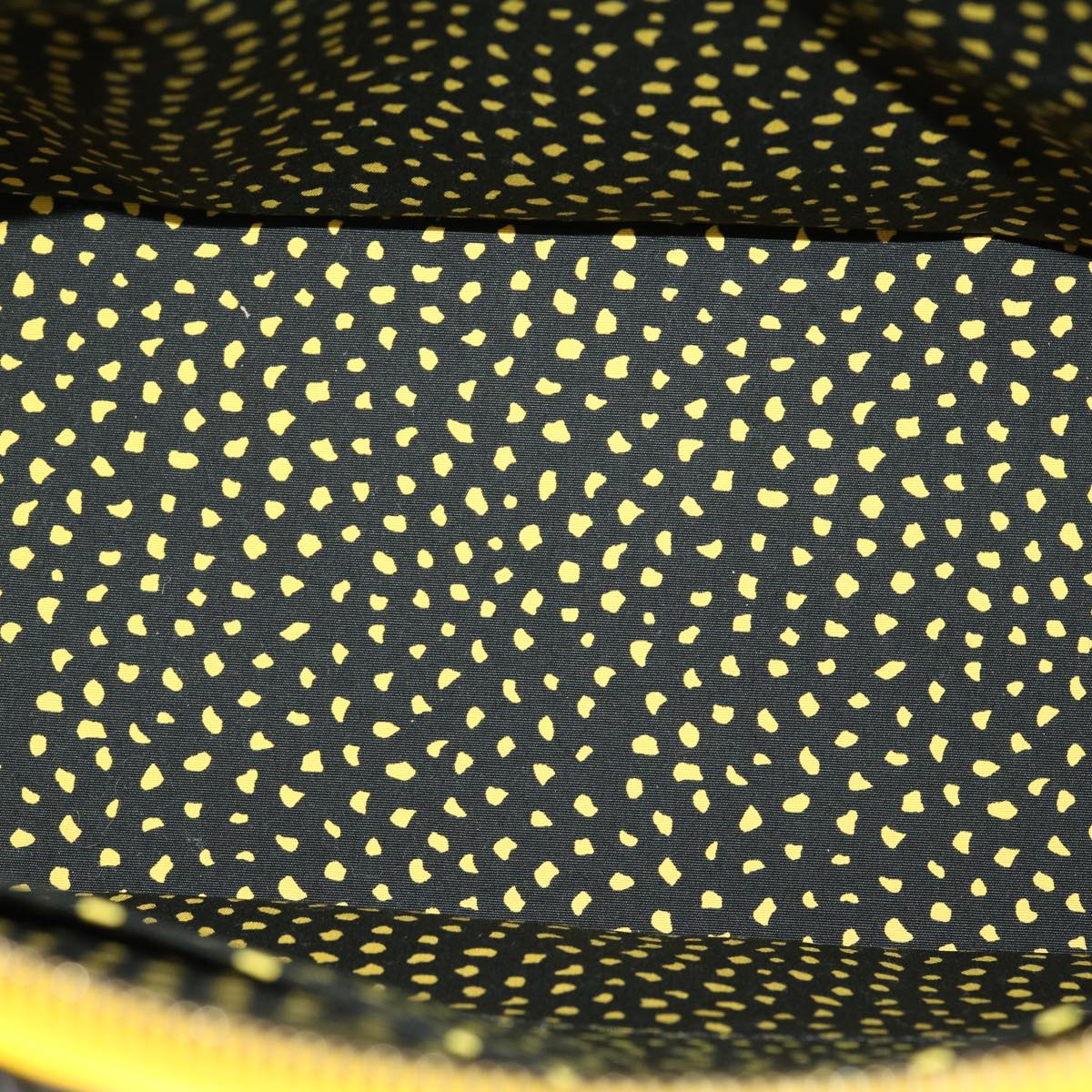 LOUIS VUITTON Vernis Dot Infinity Lockit MM Hand Bag Yellow M91398 67492SA