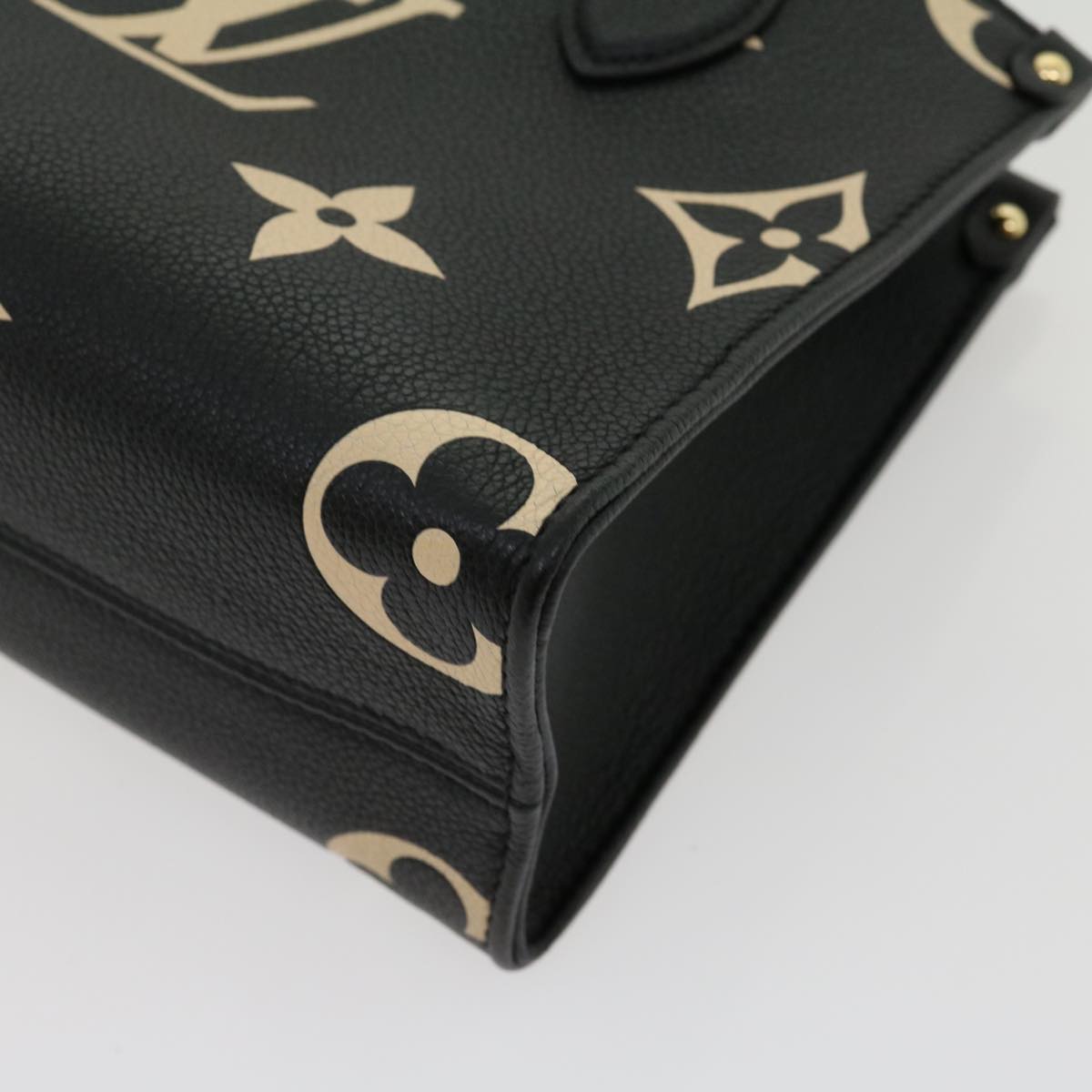 LOUIS VUITTON Monogram Empreinte On the Go PM Hand Bag 2way M45659 67493A