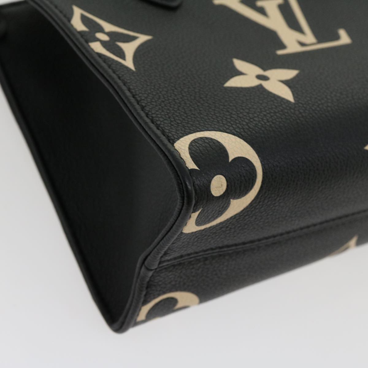 LOUIS VUITTON Monogram Empreinte On the Go PM Hand Bag 2way M45659 67493A