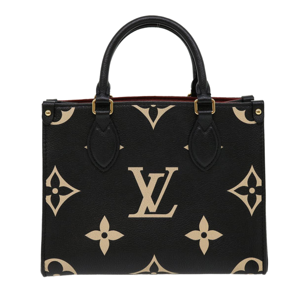 LOUIS VUITTON Monogram Empreinte On the Go PM Hand Bag 2way M45659 67493A