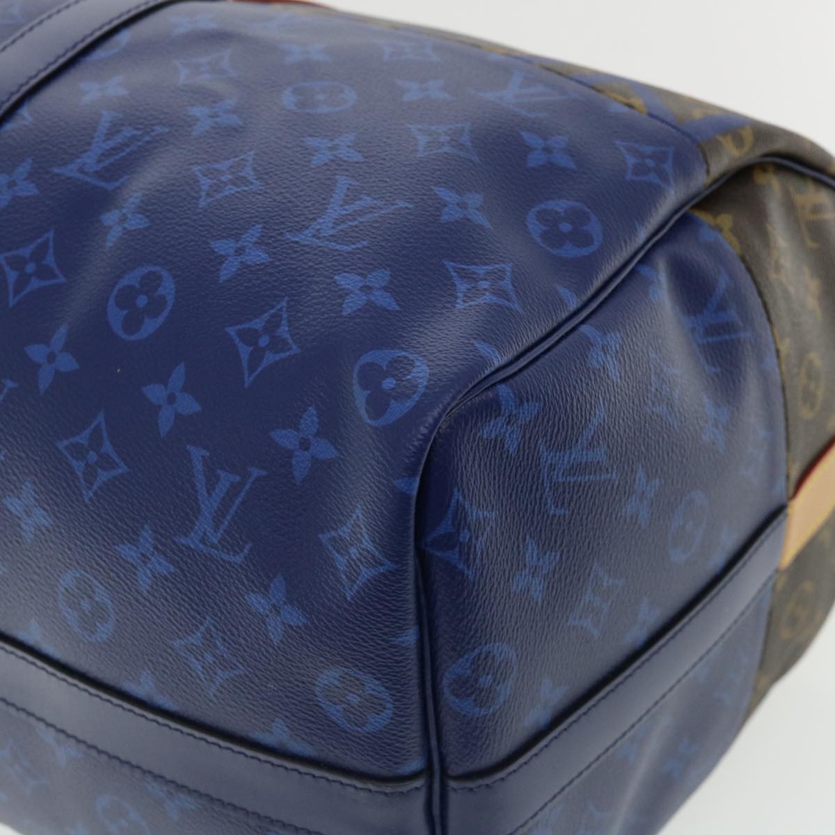 LOUIS VUITTON Monogram split Keepall Bandouliere 50 Boston Bag  M43861 67497S