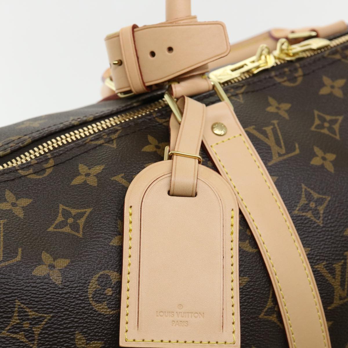 LOUIS VUITTON Monogram split Keepall Bandouliere 50 Boston Bag  M43861 67497S