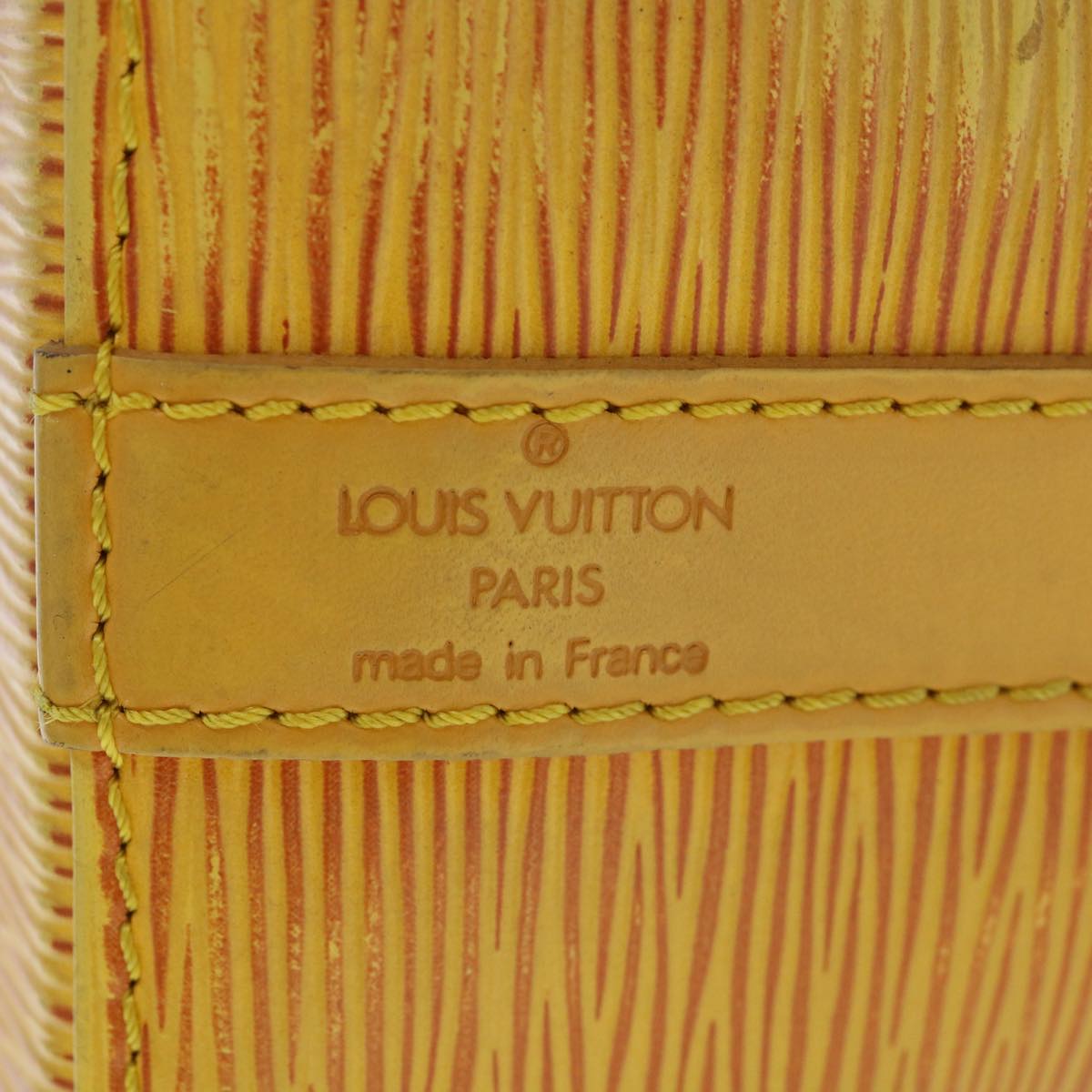 LOUIS VUITTON Epi Petit Noe Shoulder Bag Tassili Yellow M44109 LV lt649
