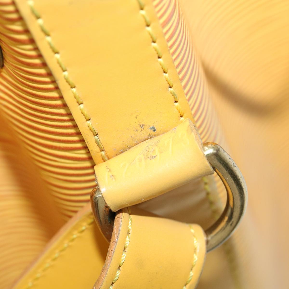 LOUIS VUITTON Epi Petit Noe Shoulder Bag Tassili Yellow M44109 LV lt649