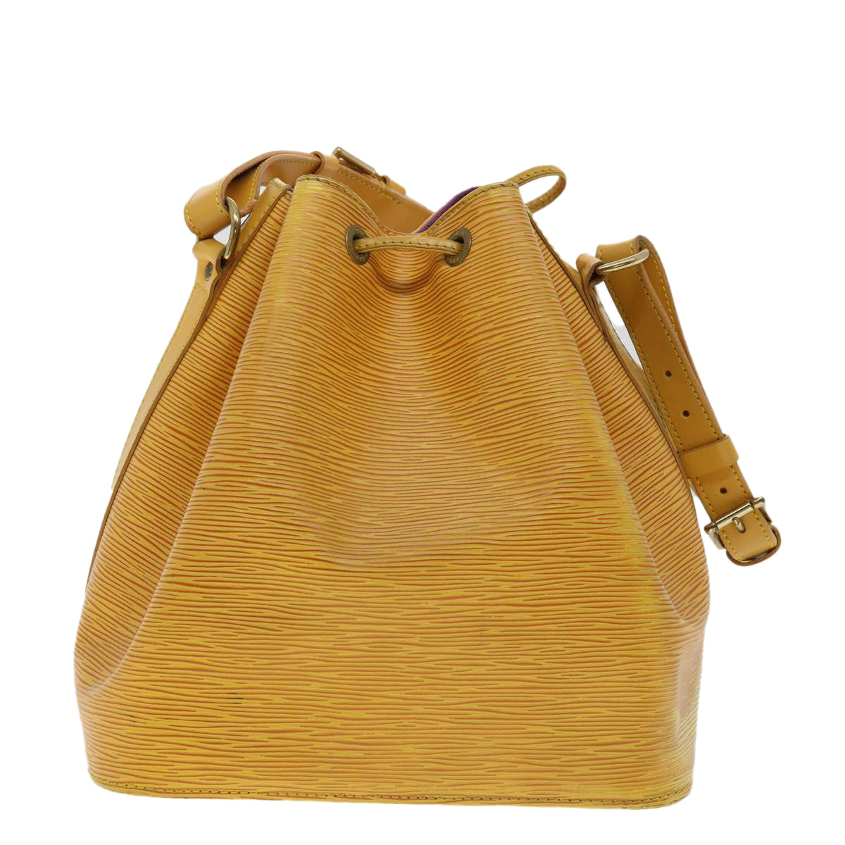 LOUIS VUITTON Epi Petit Noe Shoulder Bag Tassili Yellow M44109 LV lt649
