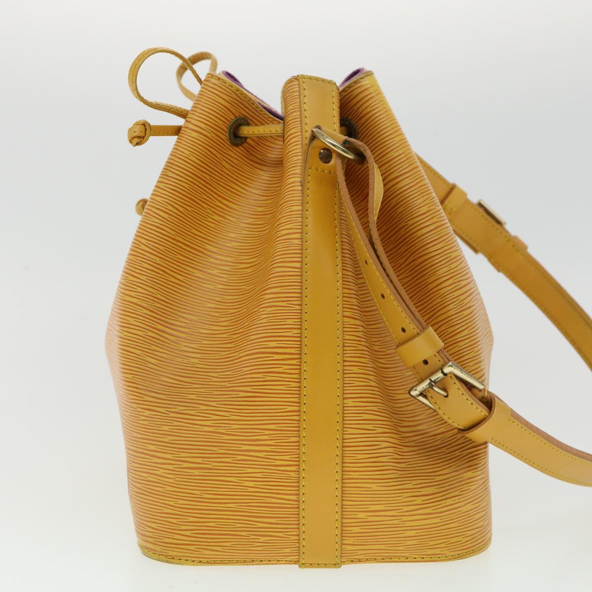 LOUIS VUITTON Epi Petit Noe Shoulder Bag Tassili Yellow M44109 LV lt649