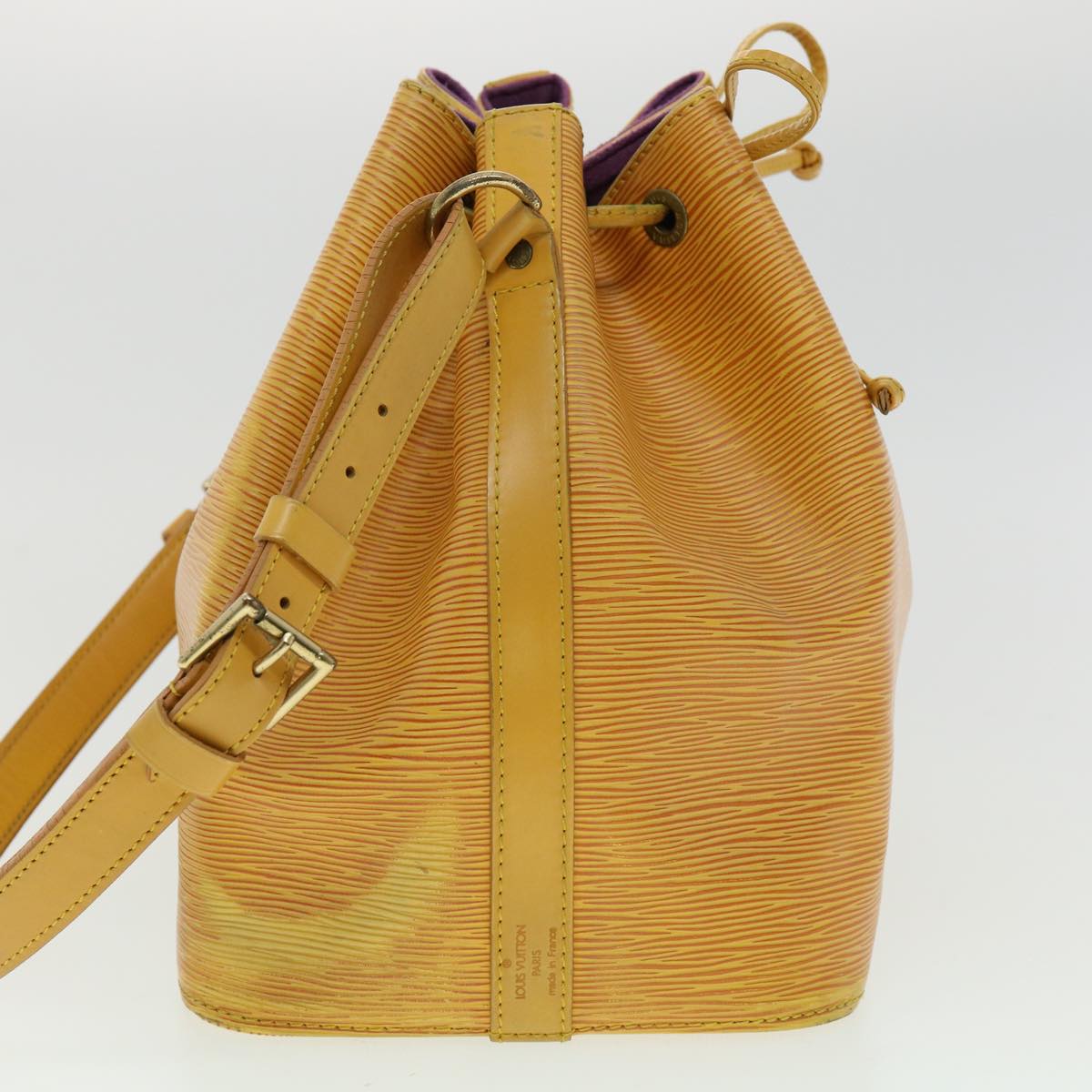 LOUIS VUITTON Epi Petit Noe Shoulder Bag Tassili Yellow M44109 LV lt649