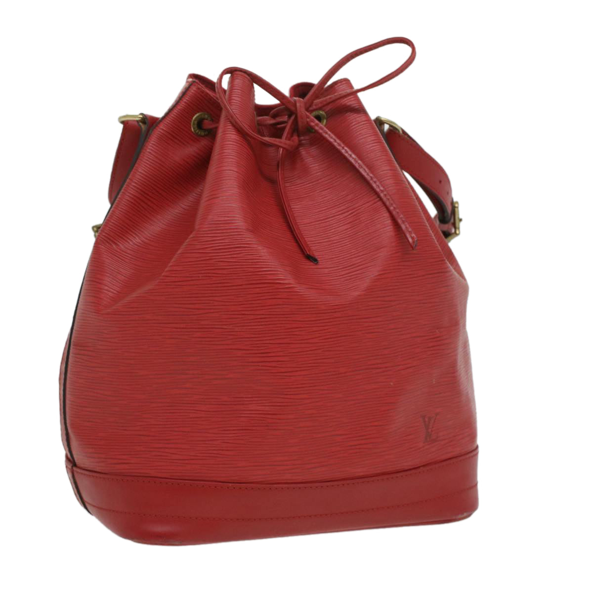 LOUIS VUITTON Epi Noe Shoulder Bag Red M44007 LV lt699