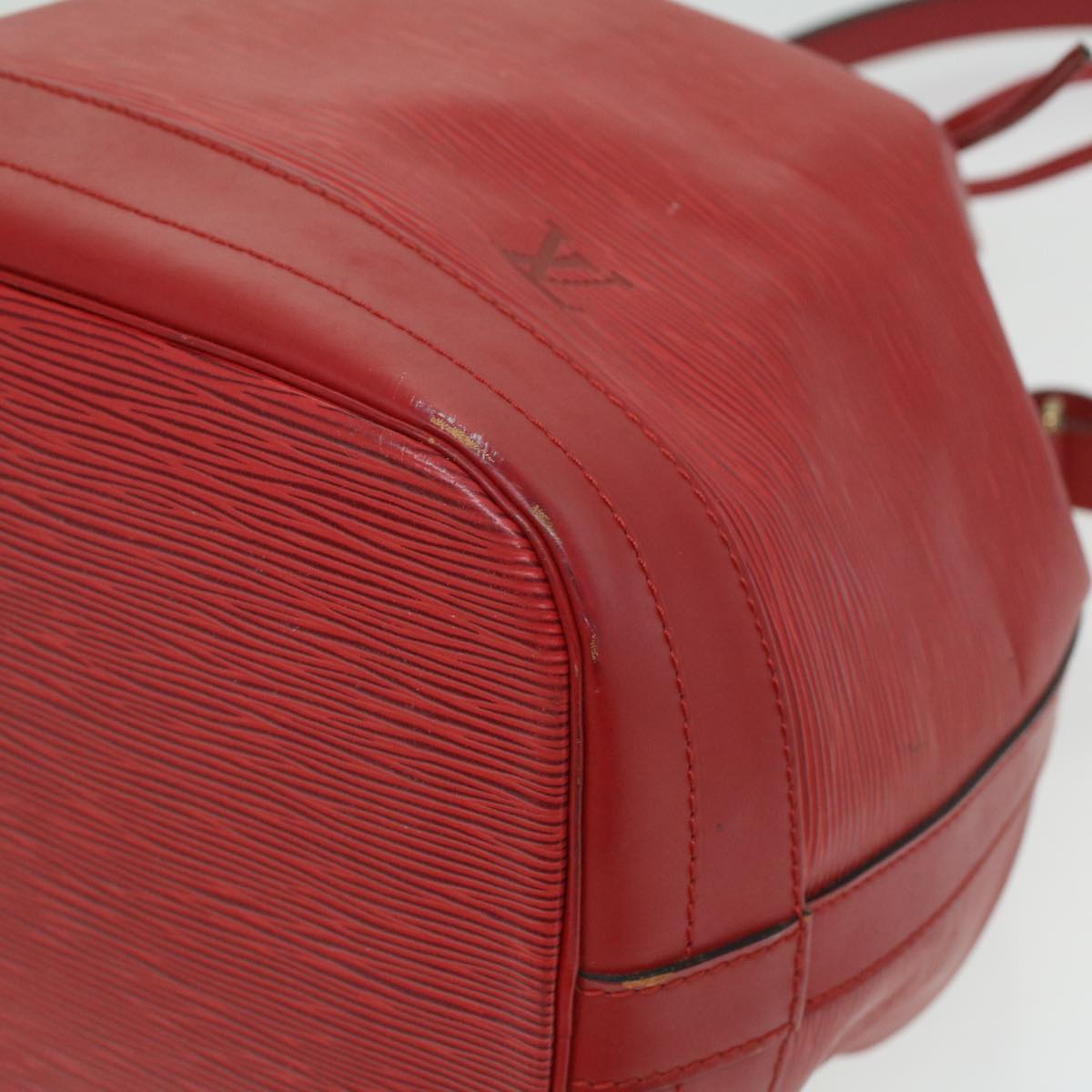 LOUIS VUITTON Epi Noe Shoulder Bag Red M44007 LV lt699