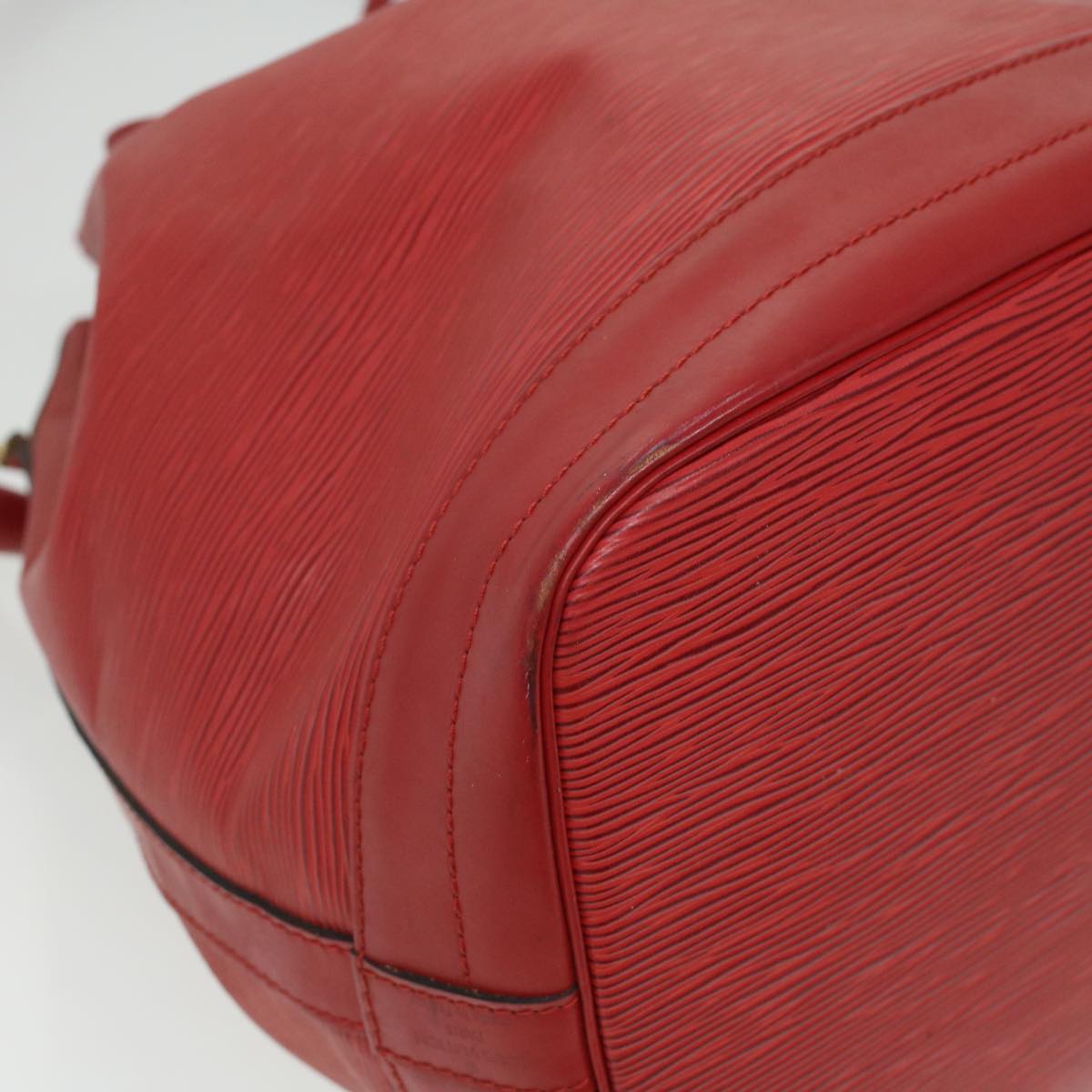 LOUIS VUITTON Epi Noe Shoulder Bag Red M44007 LV lt699