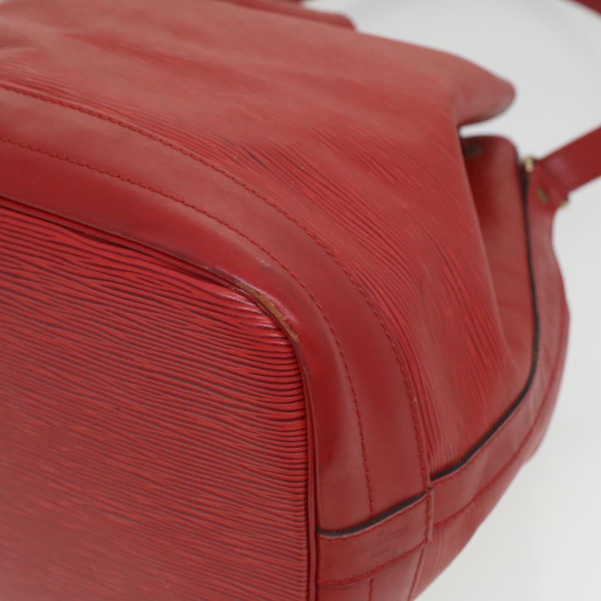 LOUIS VUITTON Epi Noe Shoulder Bag Red M44007 LV lt699