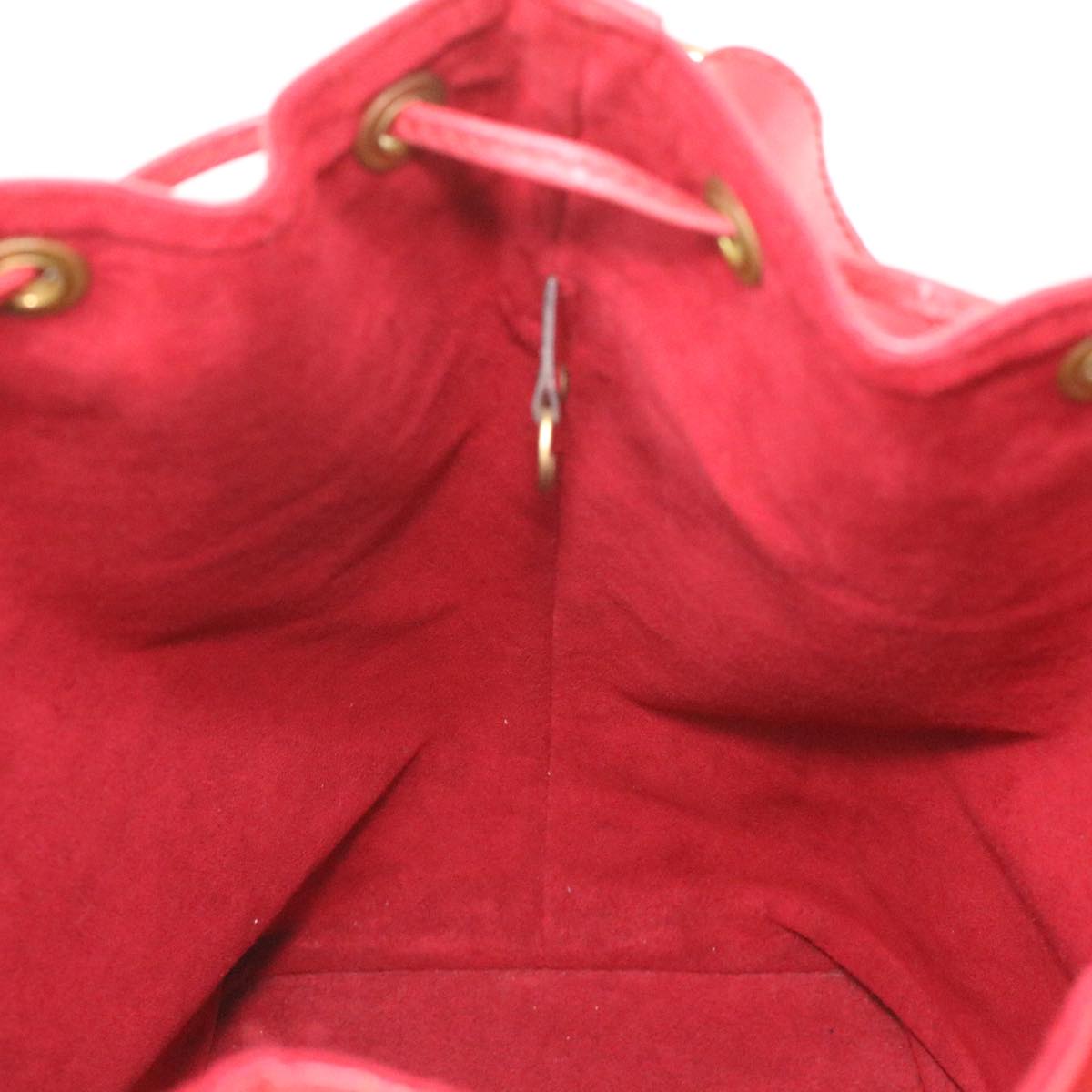 LOUIS VUITTON Epi Noe Shoulder Bag Red M44007 LV lt699
