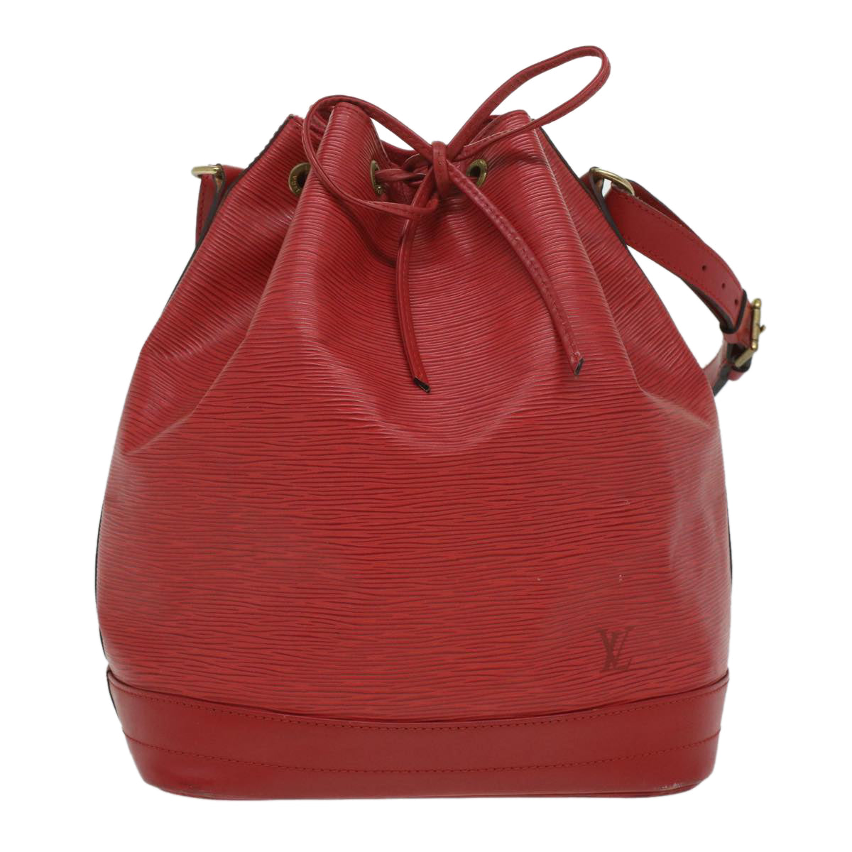 LOUIS VUITTON Epi Noe Shoulder Bag Red M44007 LV lt699