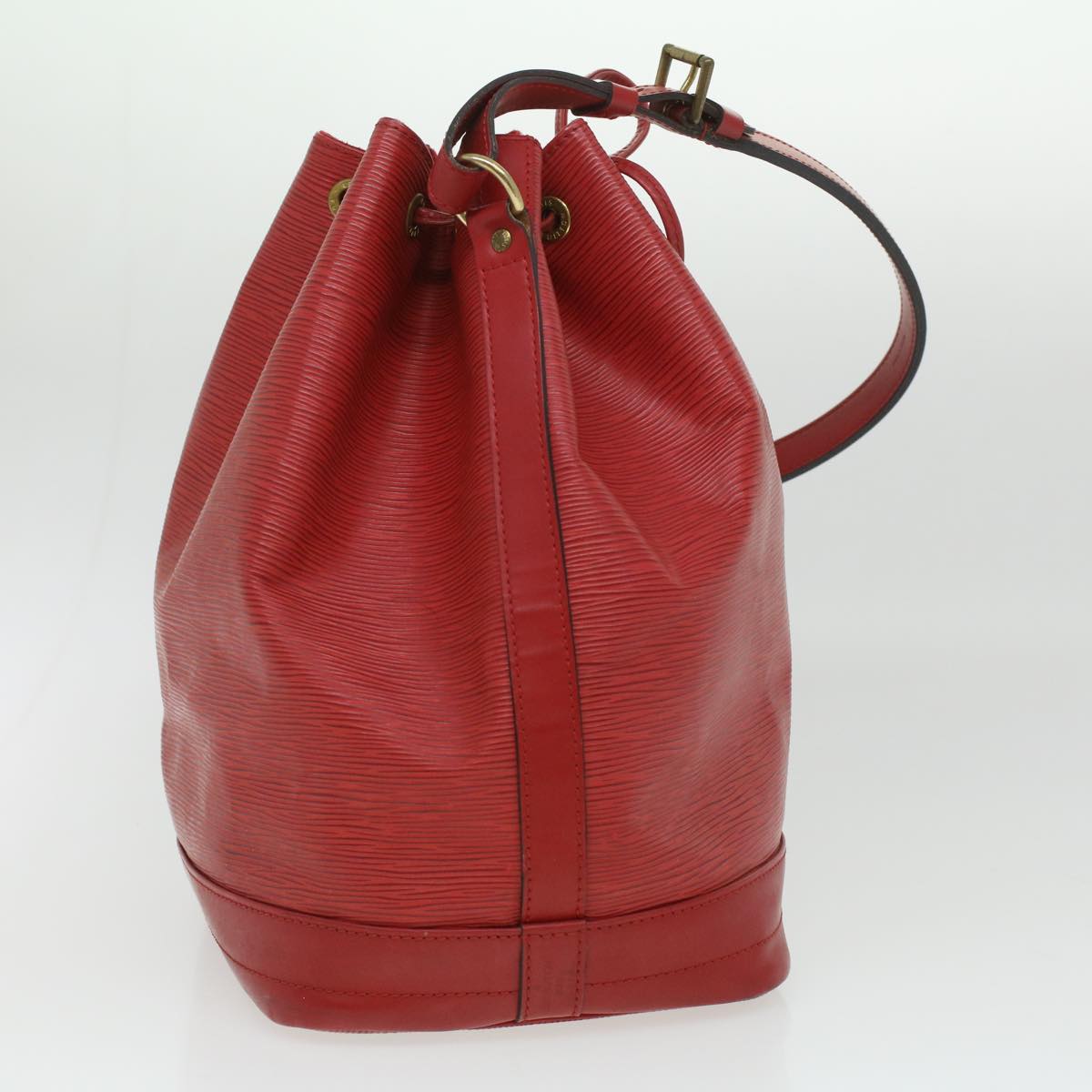 LOUIS VUITTON Epi Noe Shoulder Bag Red M44007 LV lt699