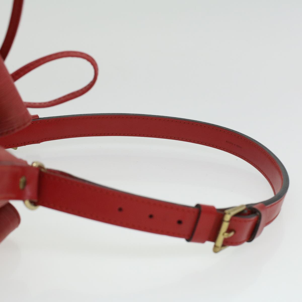 LOUIS VUITTON Epi Noe Shoulder Bag Red M44007 LV lt699
