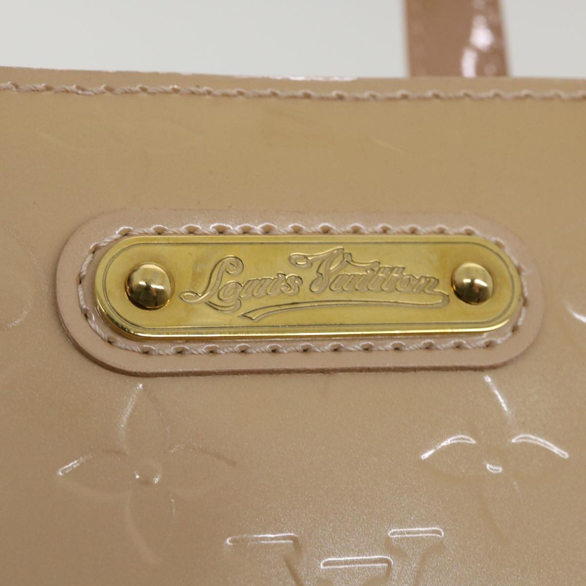 LOUIS VUITTON Vernis Wilshire PM Hand Bag Rose Florentin M91642 LV lt717