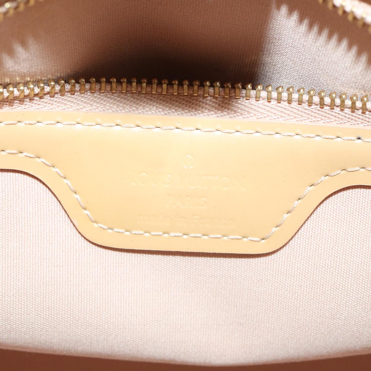 LOUIS VUITTON Vernis Wilshire PM Hand Bag Rose Florentin M91642 LV lt717