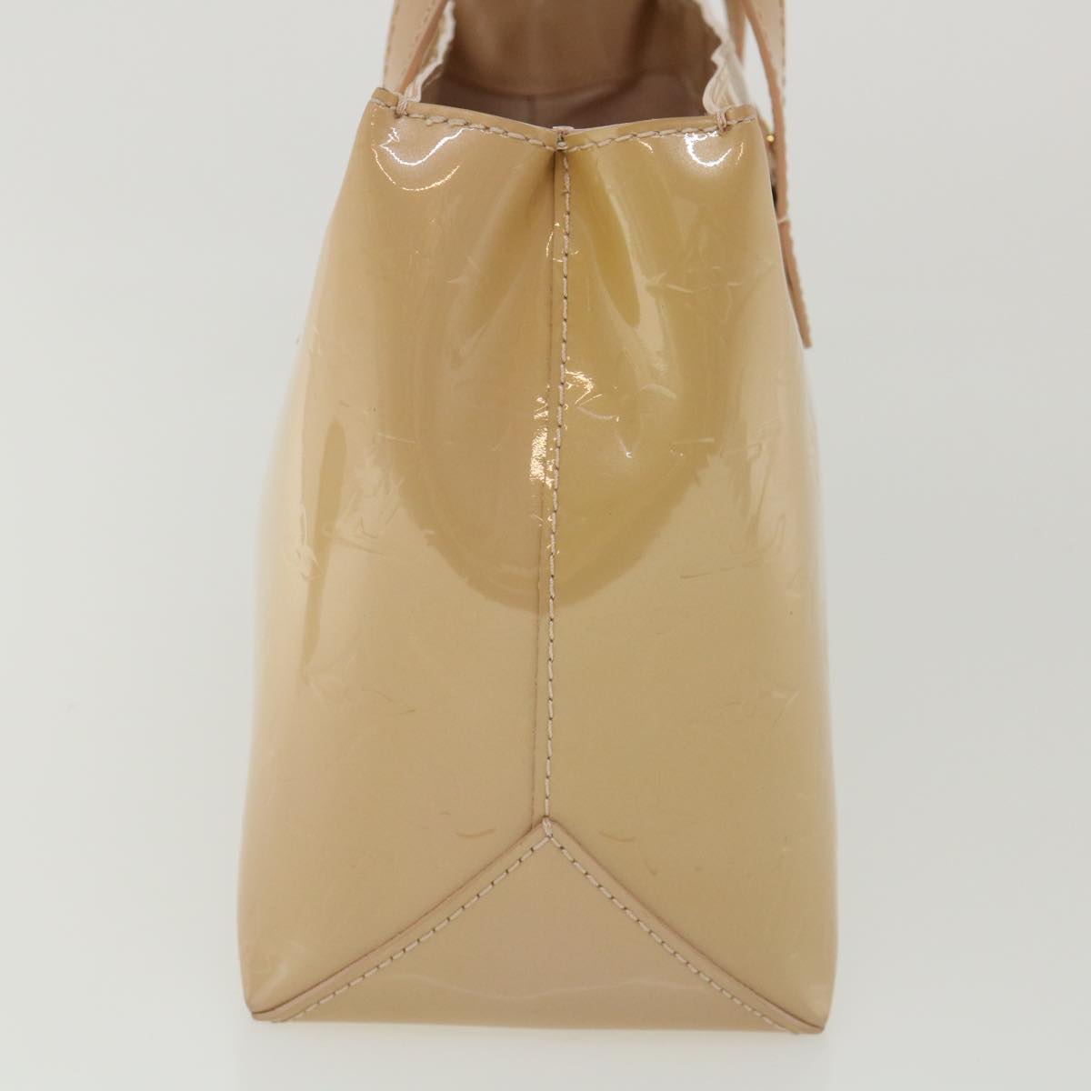 LOUIS VUITTON Vernis Wilshire PM Hand Bag Rose Florentin M91642 LV lt717
