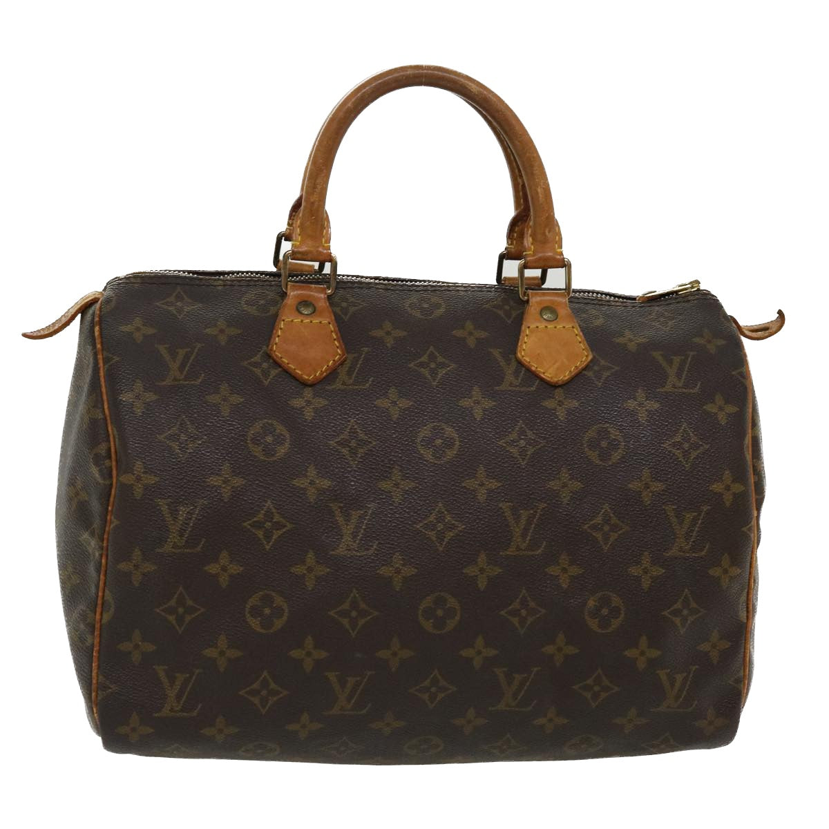 LOUIS VUITTON Monogram Speedy 30 Hand Bag M41526 LV lt735