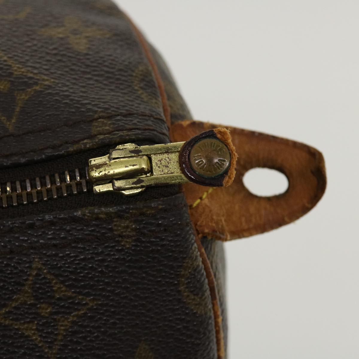 LOUIS VUITTON Monogram Speedy 30 Hand Bag M41526 LV lt735