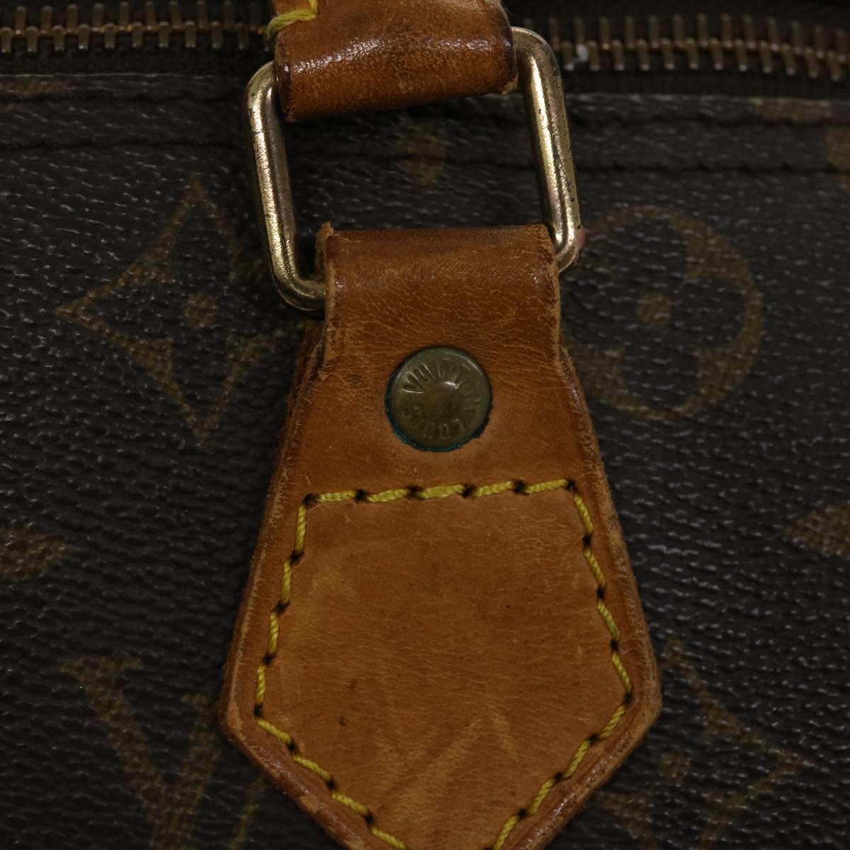 LOUIS VUITTON Monogram Speedy 30 Hand Bag M41526 LV lt735