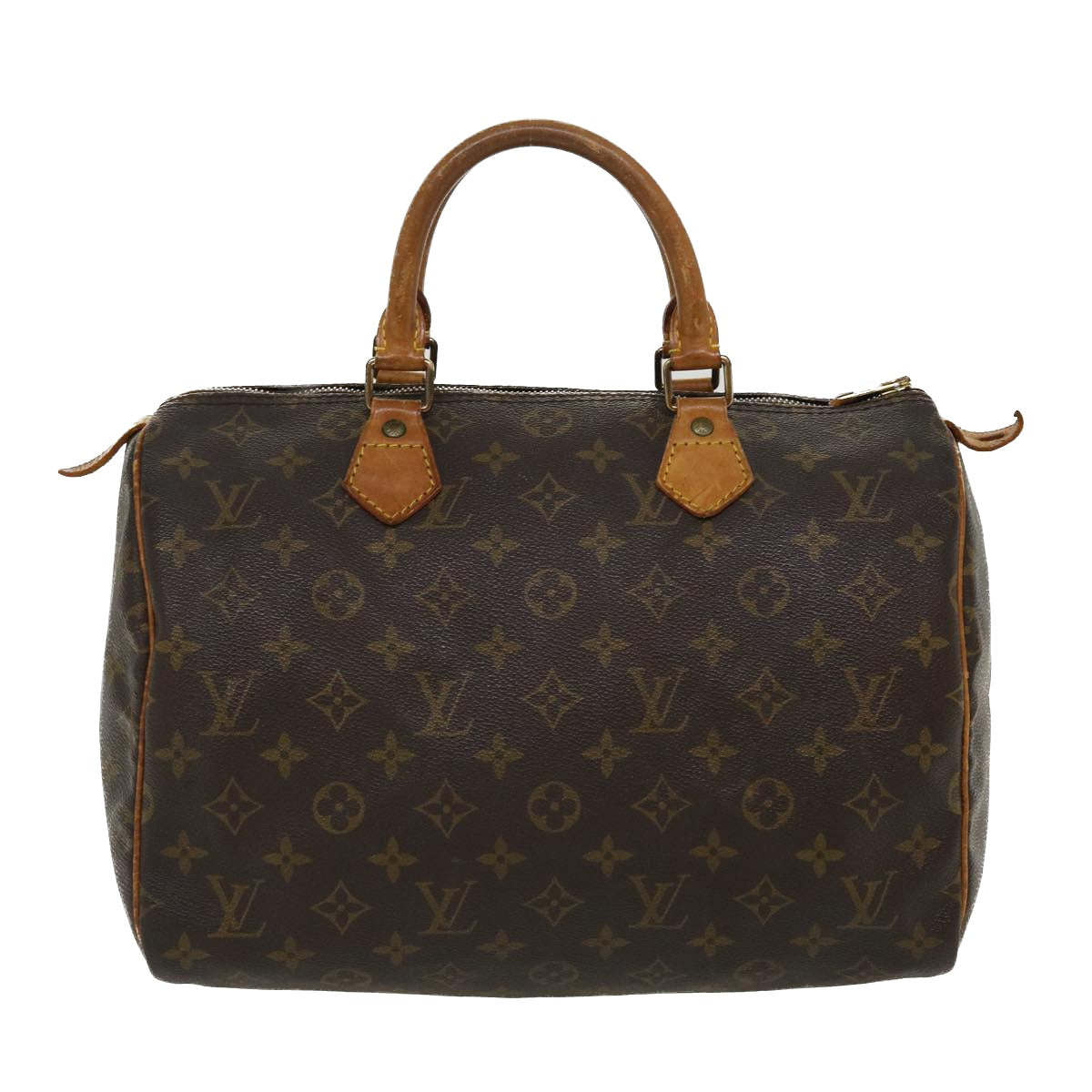 LOUIS VUITTON Monogram Speedy 30 Hand Bag M41526 LV lt735