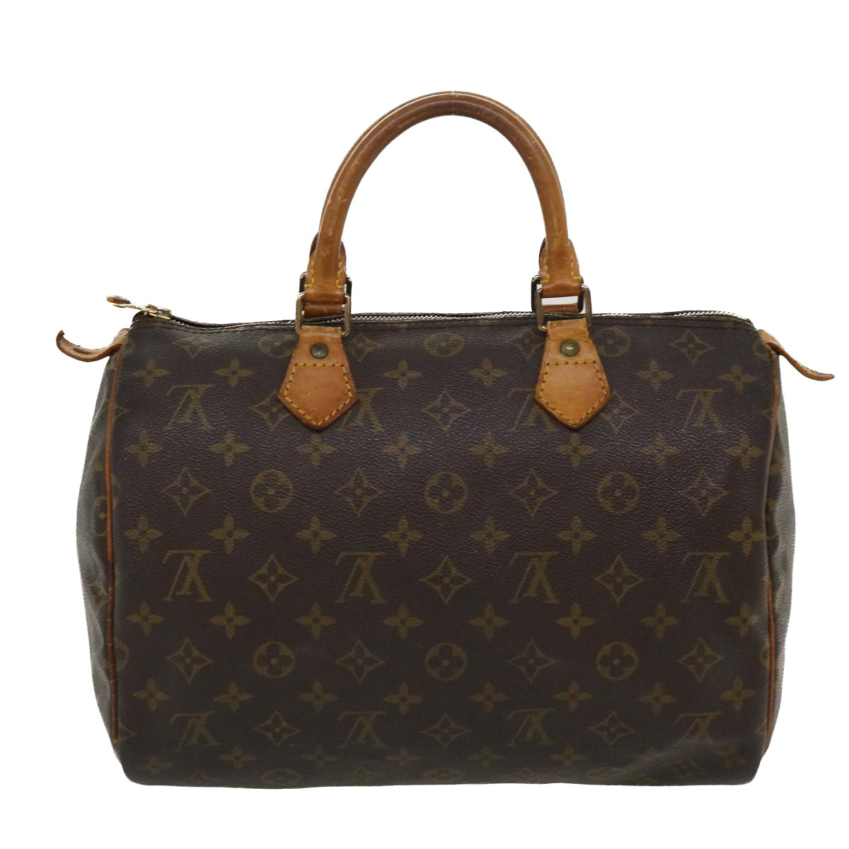LOUIS VUITTON Monogram Speedy 30 Hand Bag M41526 LV lt735