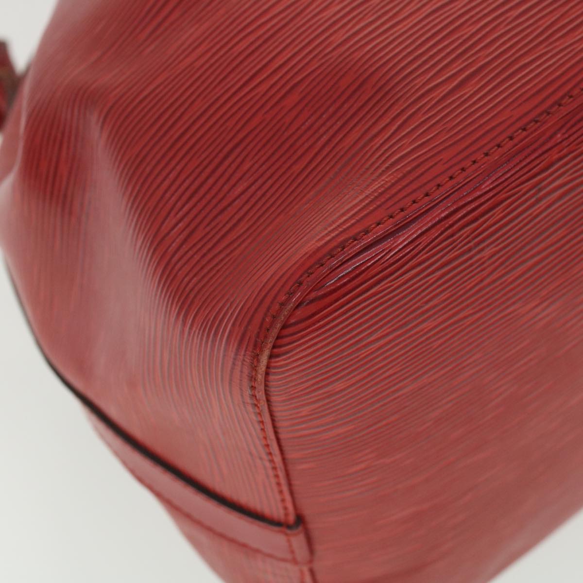 LOUIS VUITTON Epi Petit Noe Shoulder Bag Red M44107 LV lt736