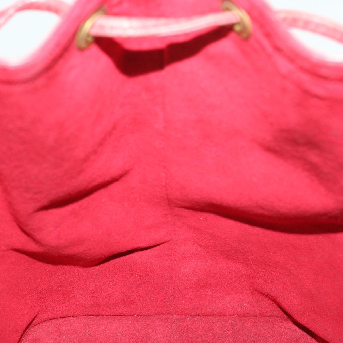 LOUIS VUITTON Epi Petit Noe Shoulder Bag Red M44107 LV lt736