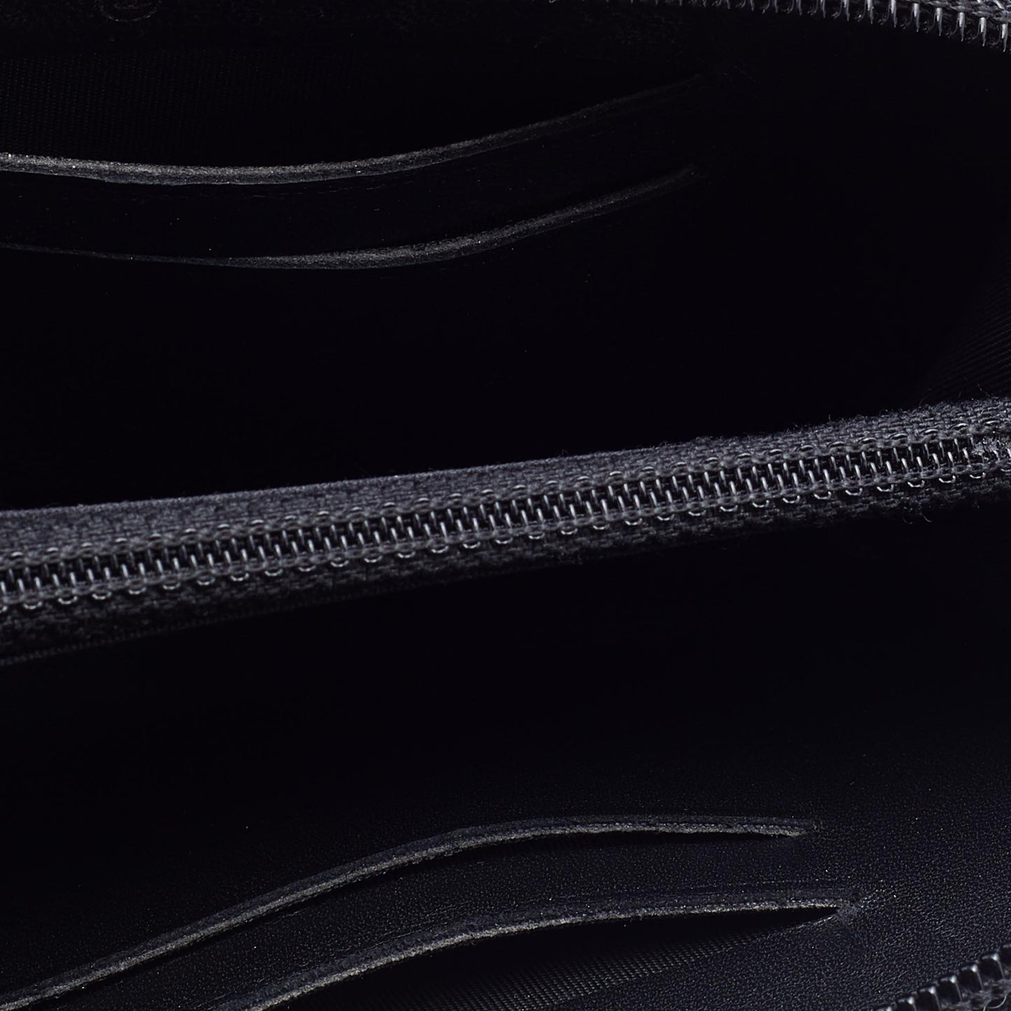Luxury Chanel Black Quilted Leather Boy Zip Around Wallet