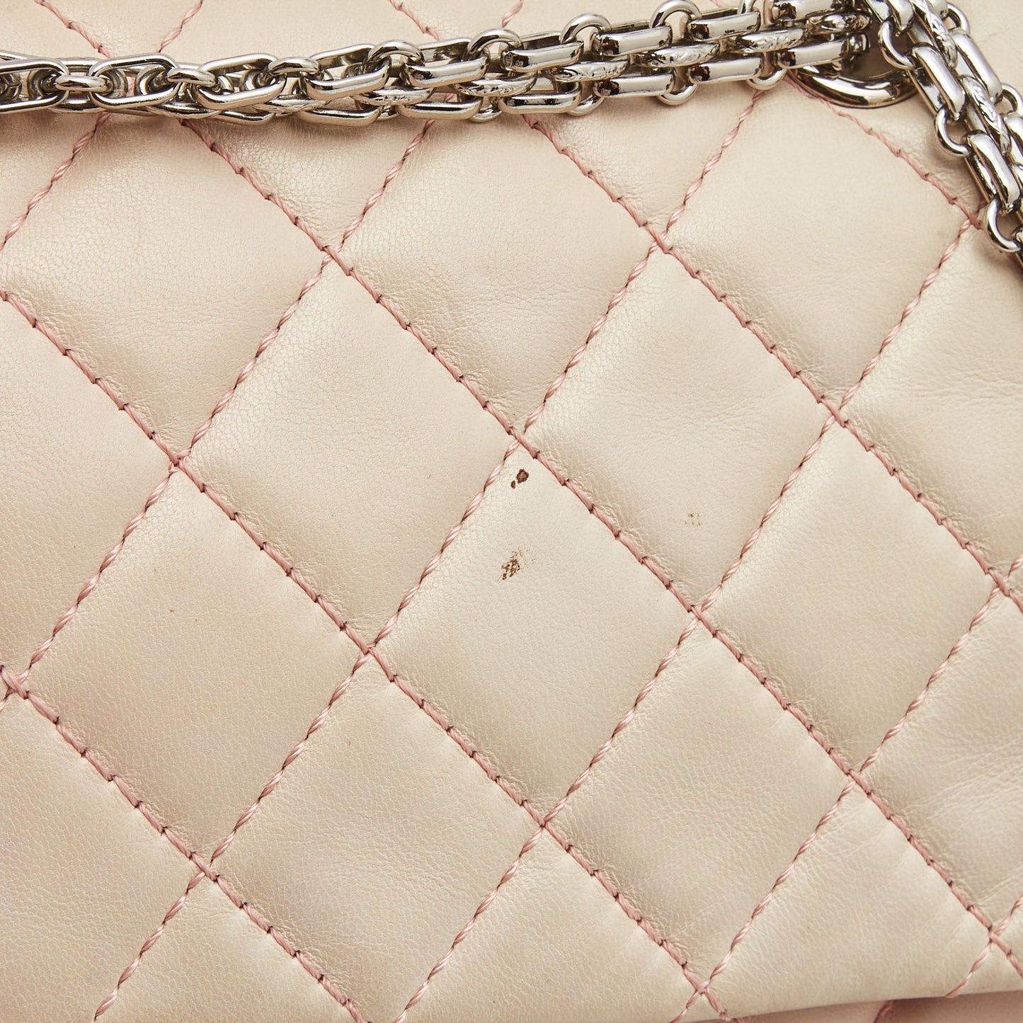 CHANEL Pink Ombre Quilted Leather Reissue 2.55 Classic 226 Flap Bag