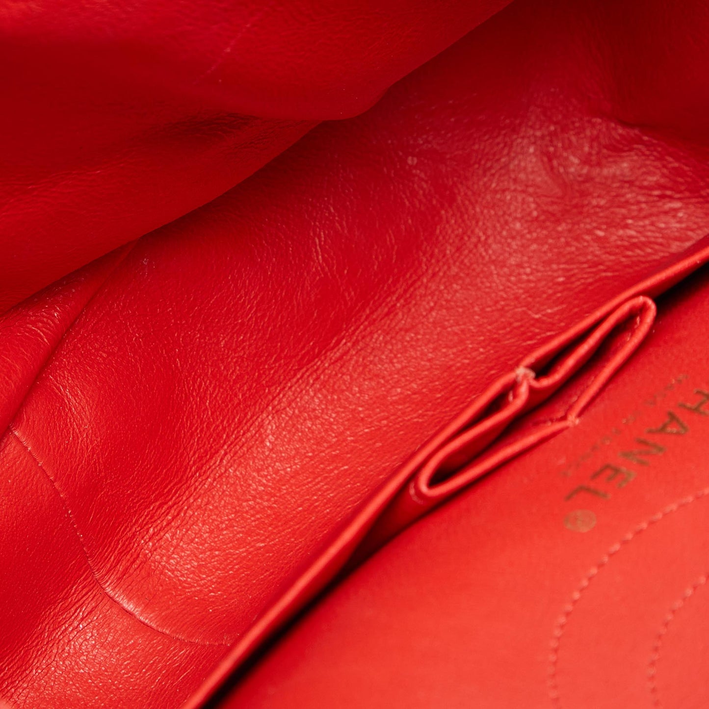 CHANEL Red Puzzle Patent Leather Classic 226 Reissue 2.55 Flap Bag