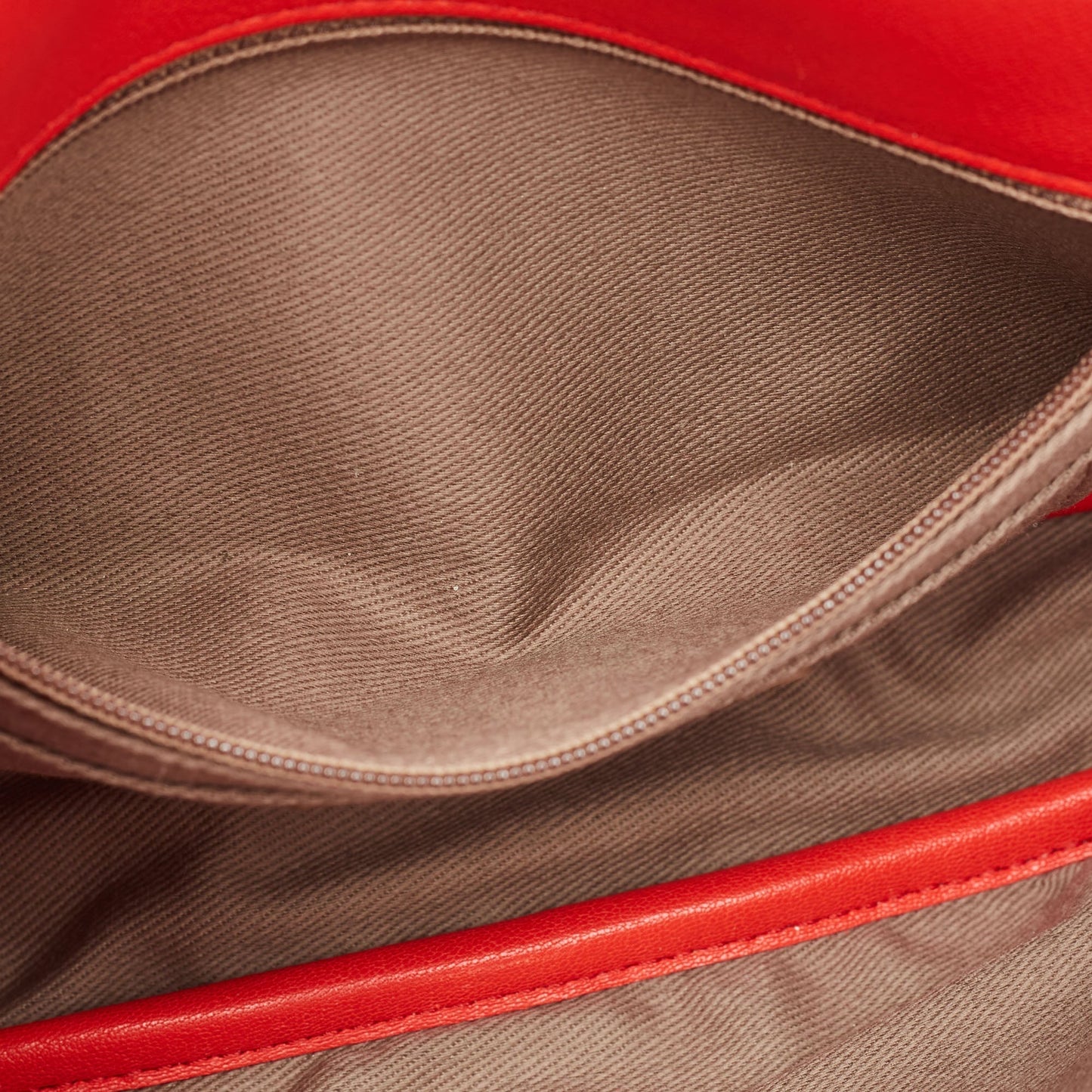 CHANEL Red Quilted Leather Small Casual Trip Flap Bag