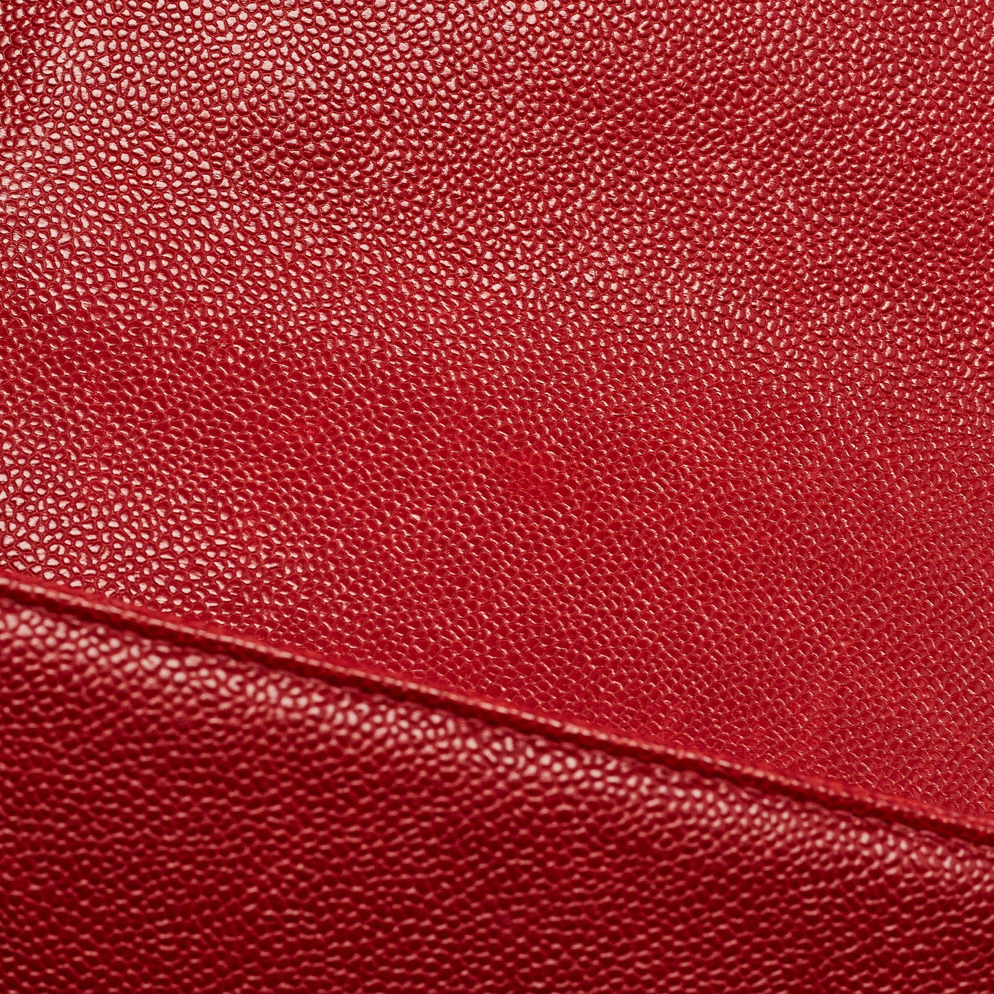 CHANEL Red Quilted Caviar Leather New Medium Boy Bag