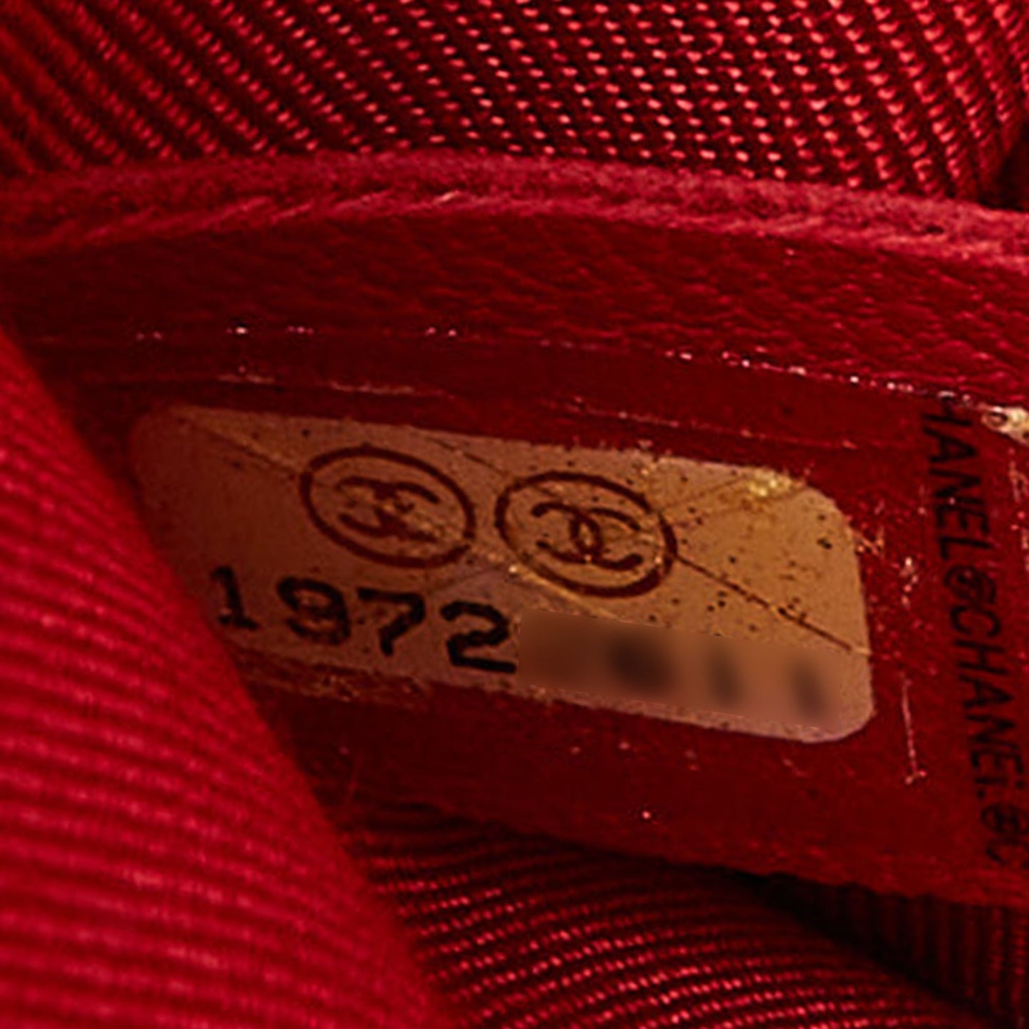 CHANEL Orange/Red Plexiglass Boy Brick Bag